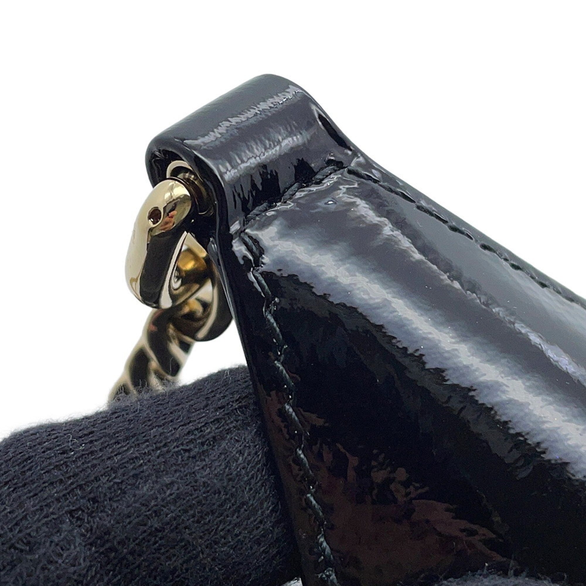 Jackie 1961 Chain Hobo Patent Mini
