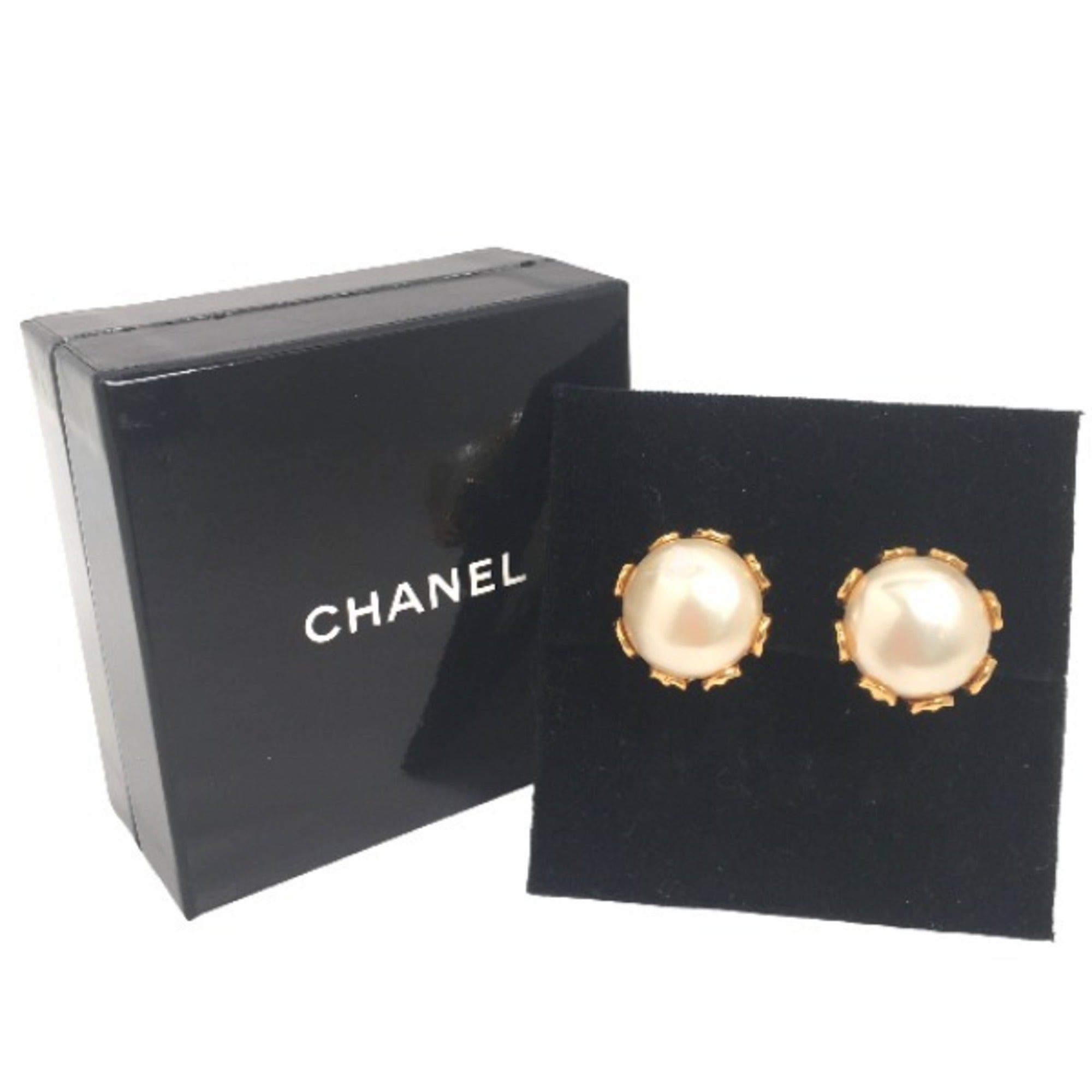 Clip-On Earrings Clip-On Gold-Tone Metal