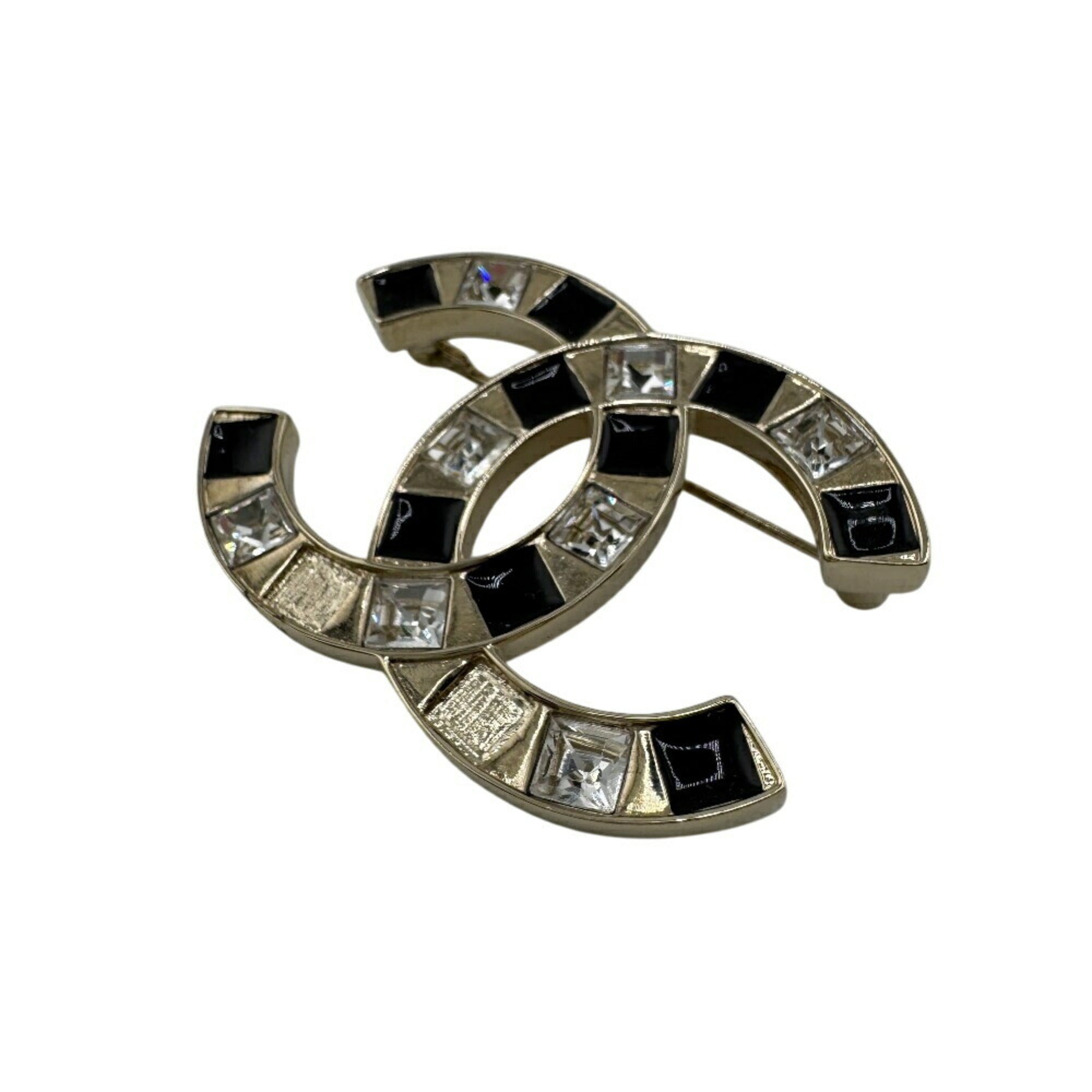 CC Logo Brooch Sterling Silver