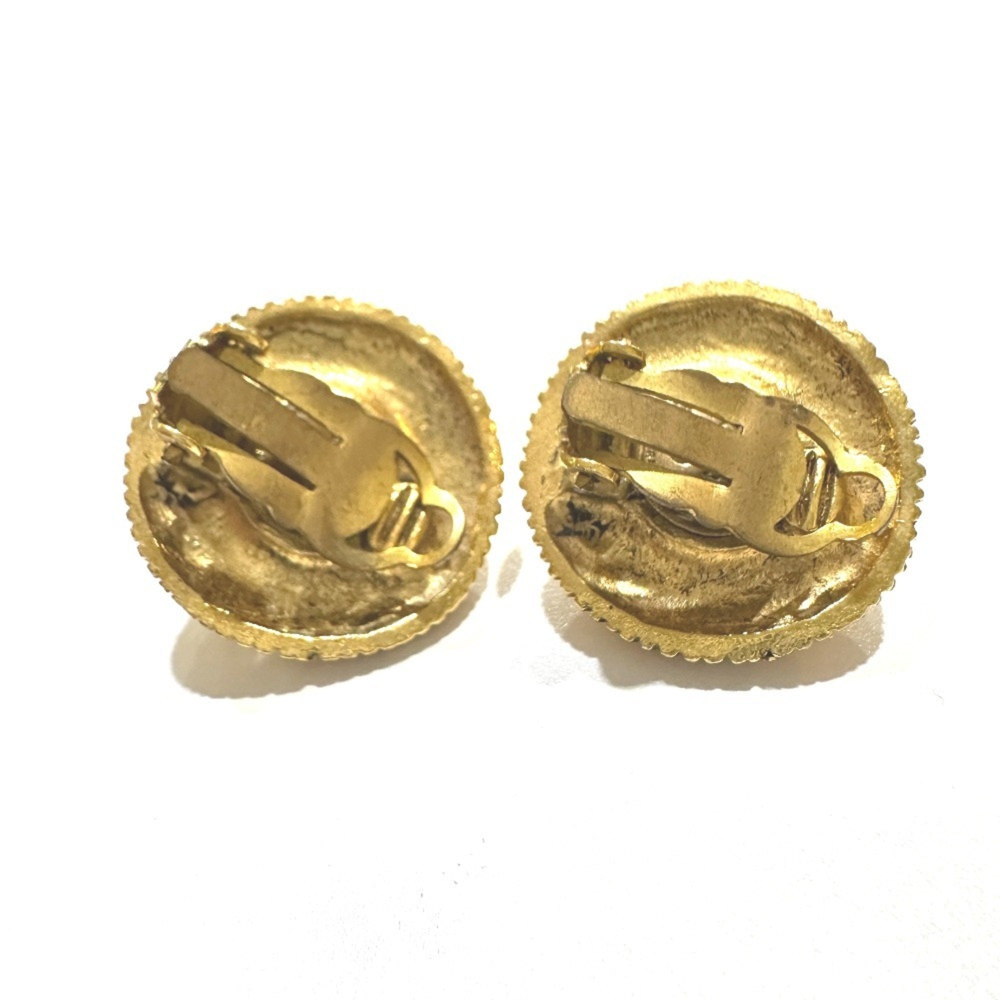 Clip-On Earrings Clip-On Gold-Tone Metal