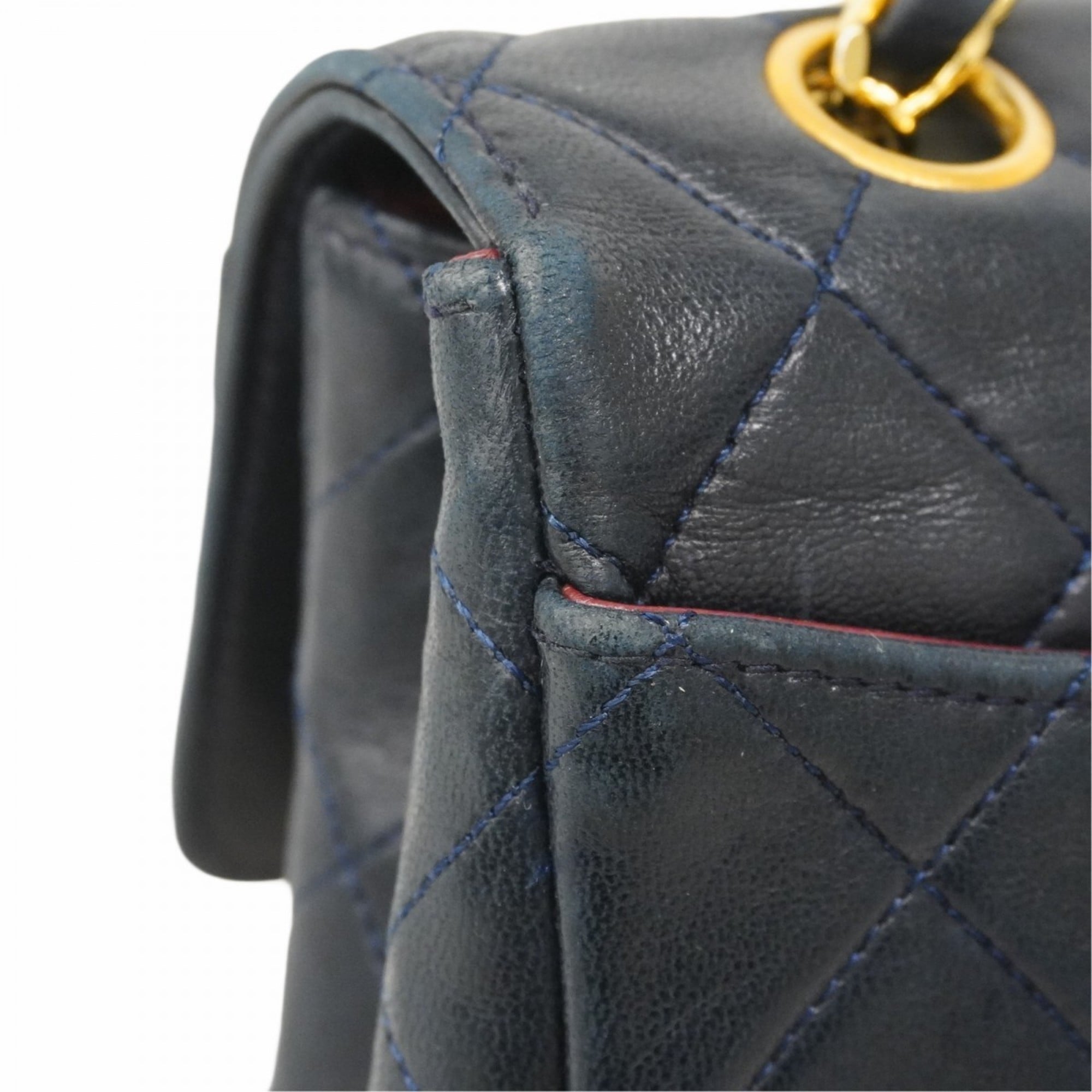 Vintage CC Chain Flap Bag Quilted Lambskin Medium