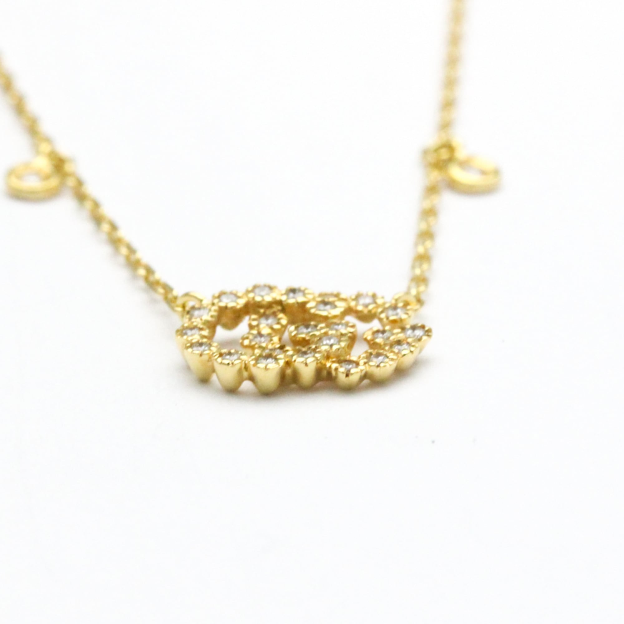 Pendant Necklace 18K Yellow Gold with Diamond