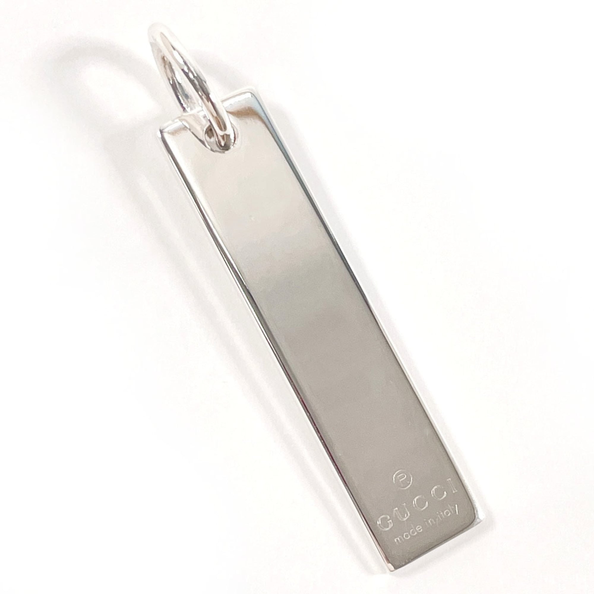 Plate Pendant Sterling Silver