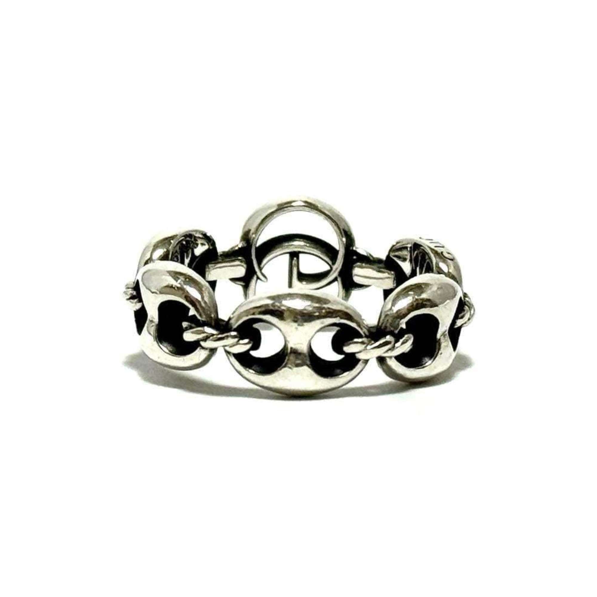 Anchor Chain Ring Sterling Silver