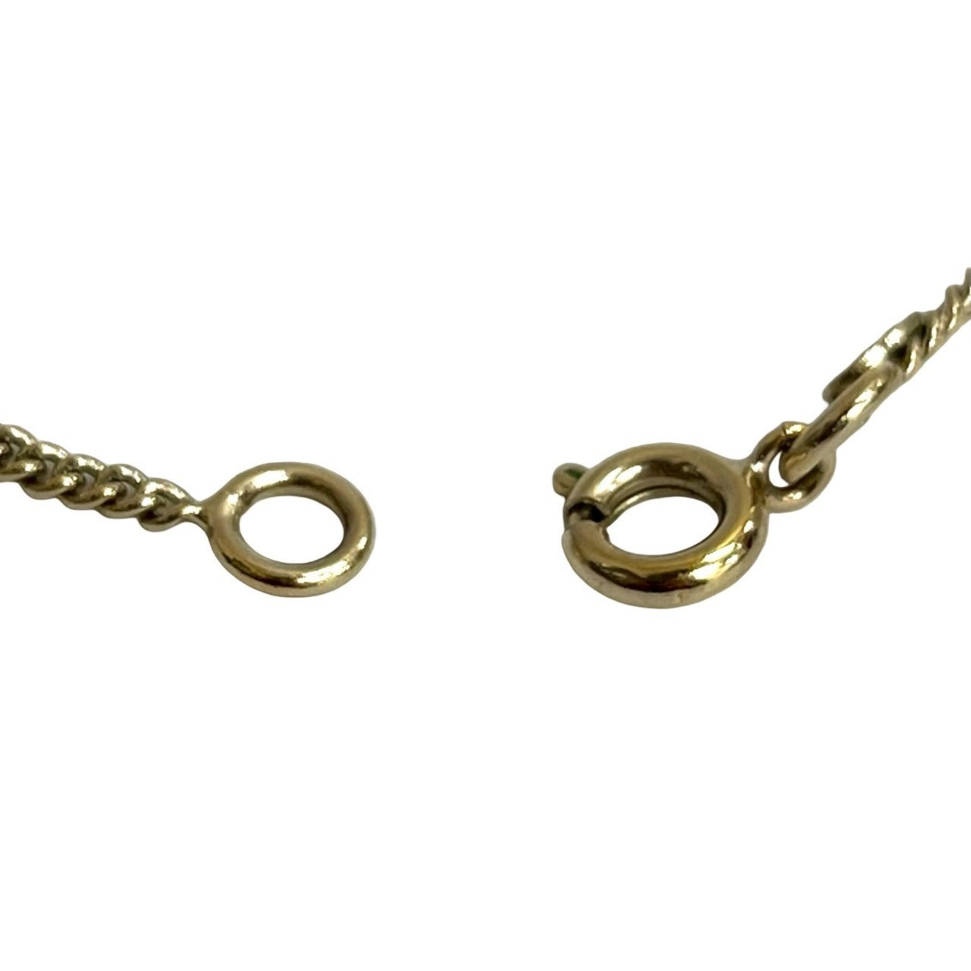 CC Logo Chain Pendant Necklace Metal