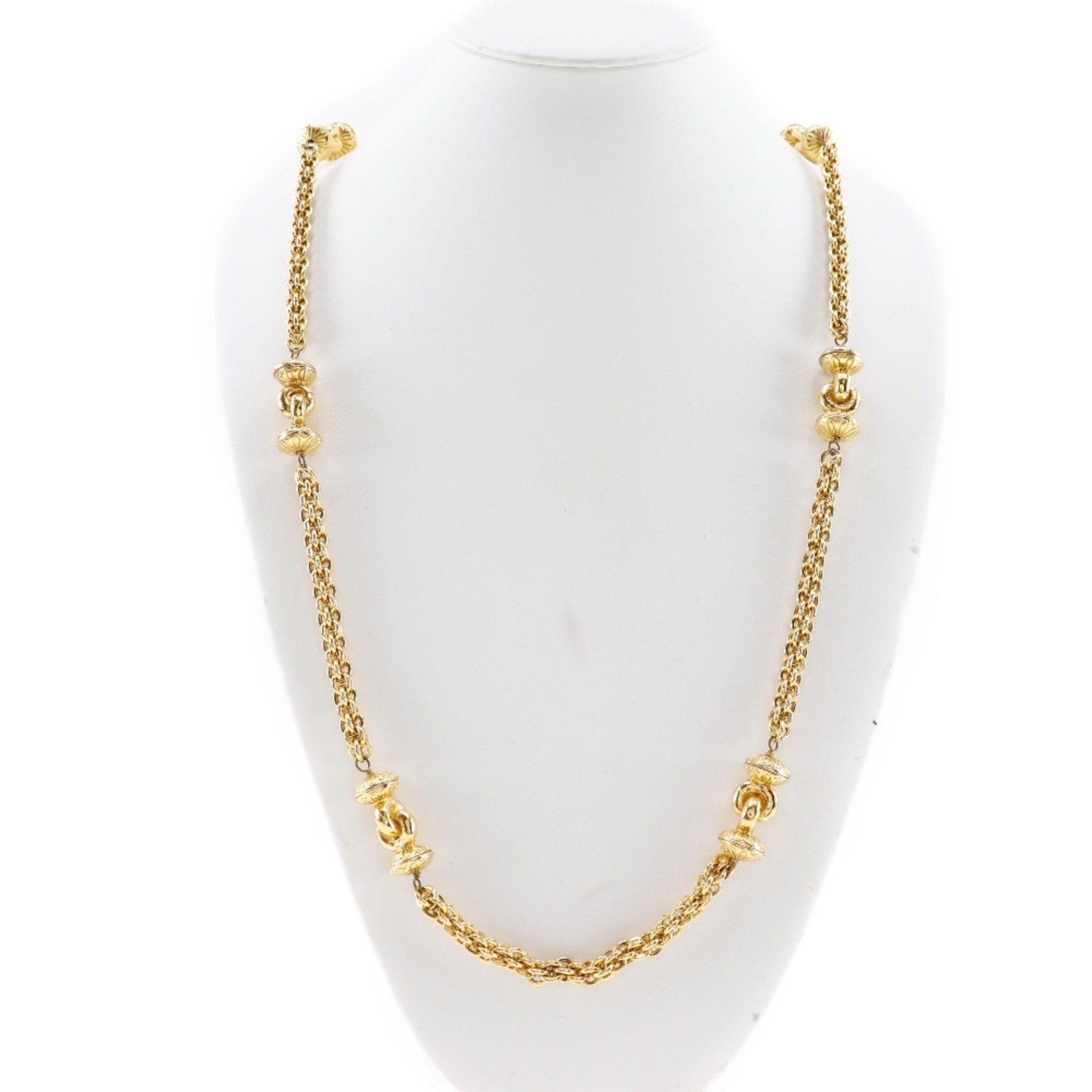 Pendant Necklace Metal Long