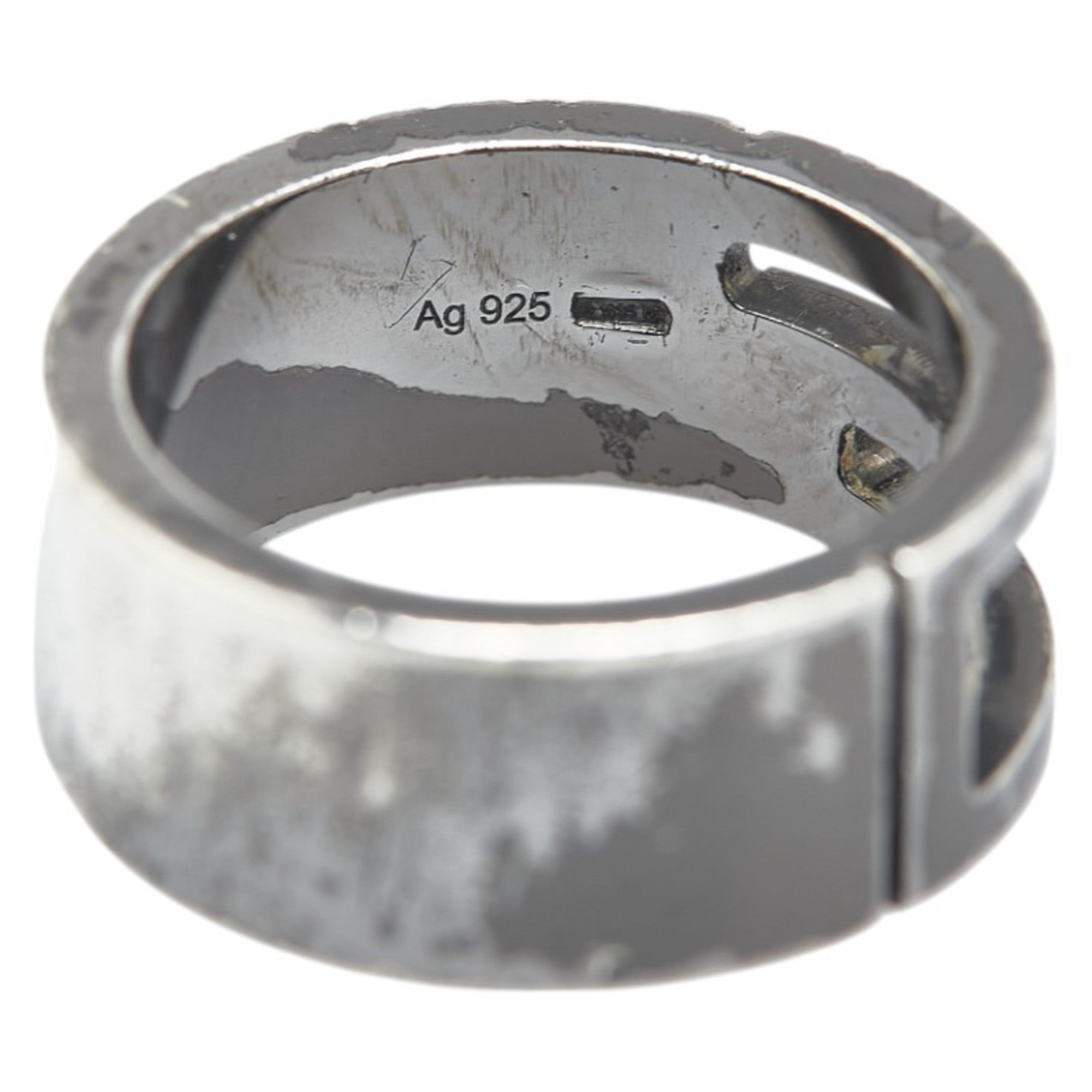 G Open Ring Sterling Silver