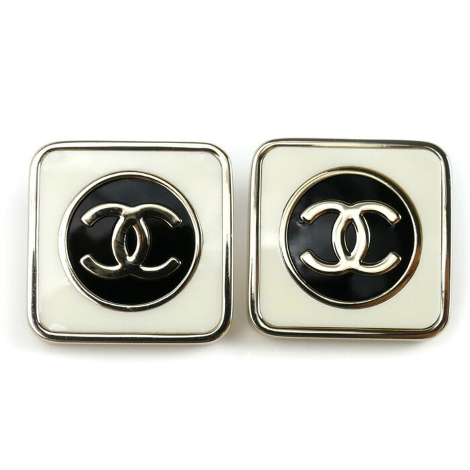 CC Logo Earrings Metal