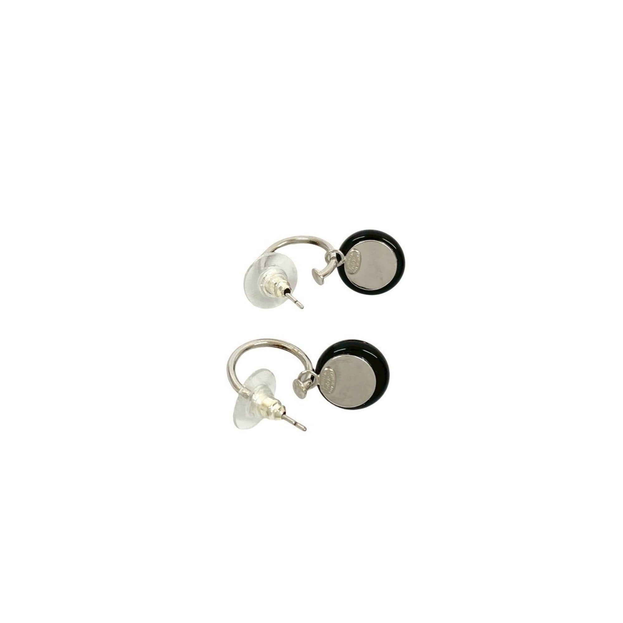 CC Logo Earrings Sterling Silver