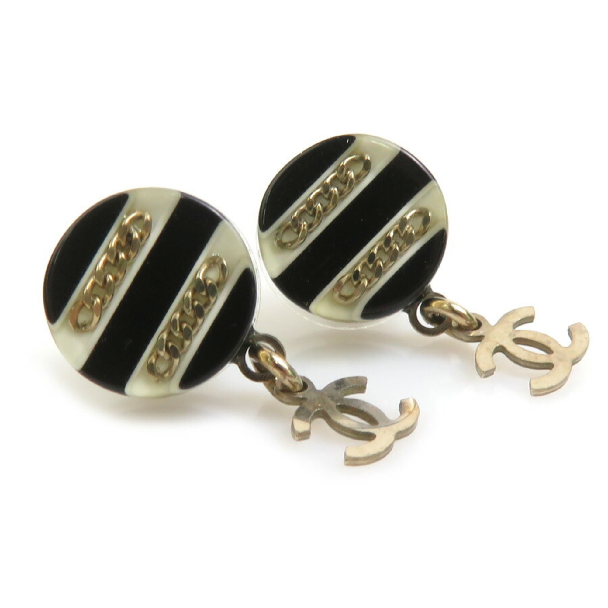 Earrings Metal and Resin