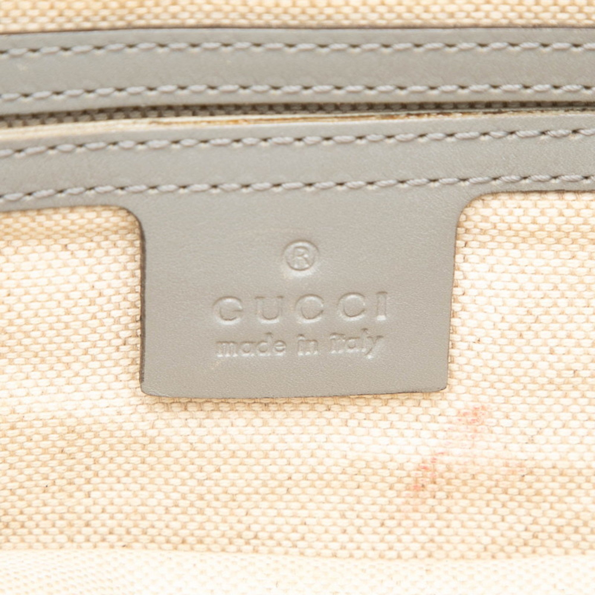 Front Zip Messenger GG Coated Canvas Medium