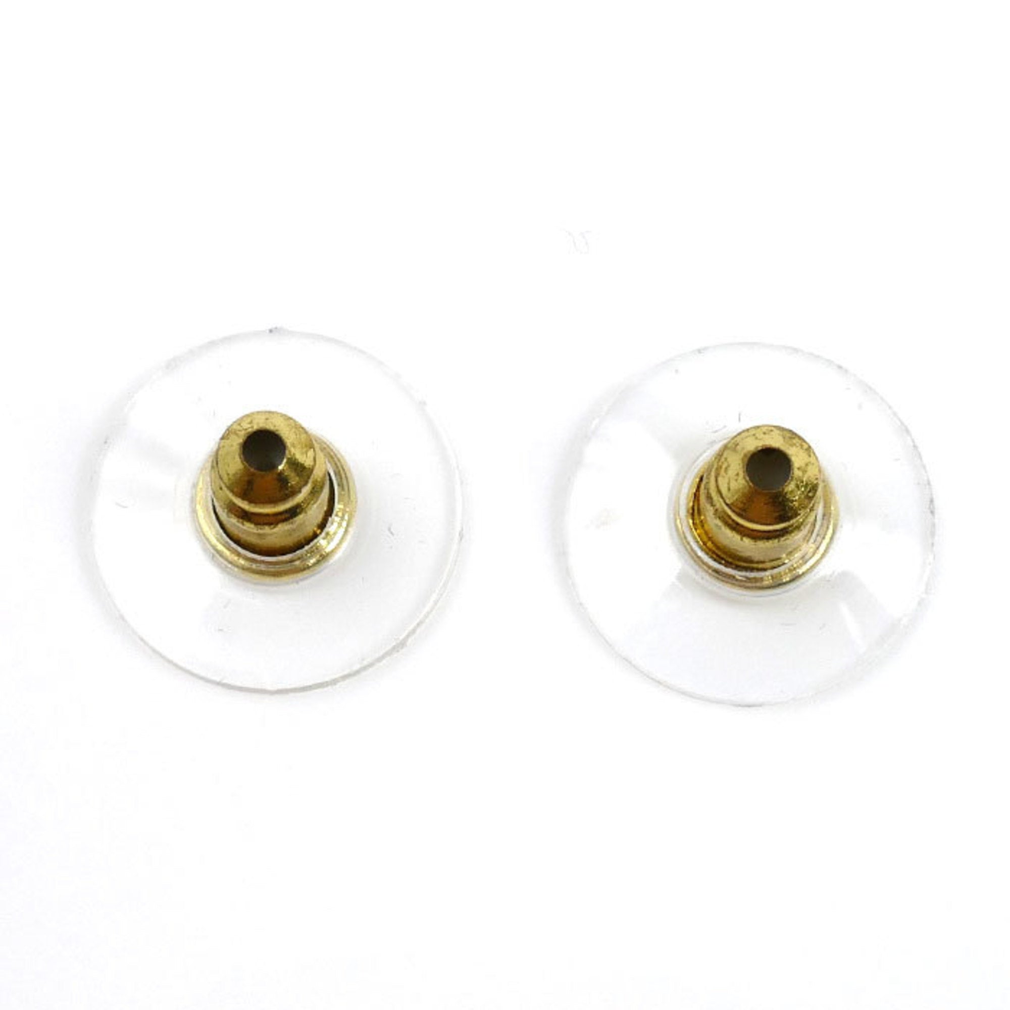 CC Logo Heart Earrings Metal