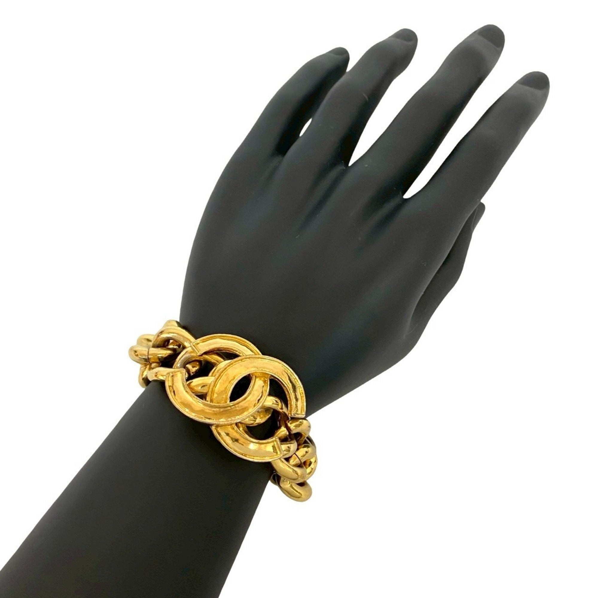CC Logo Chain Bracelet Metal