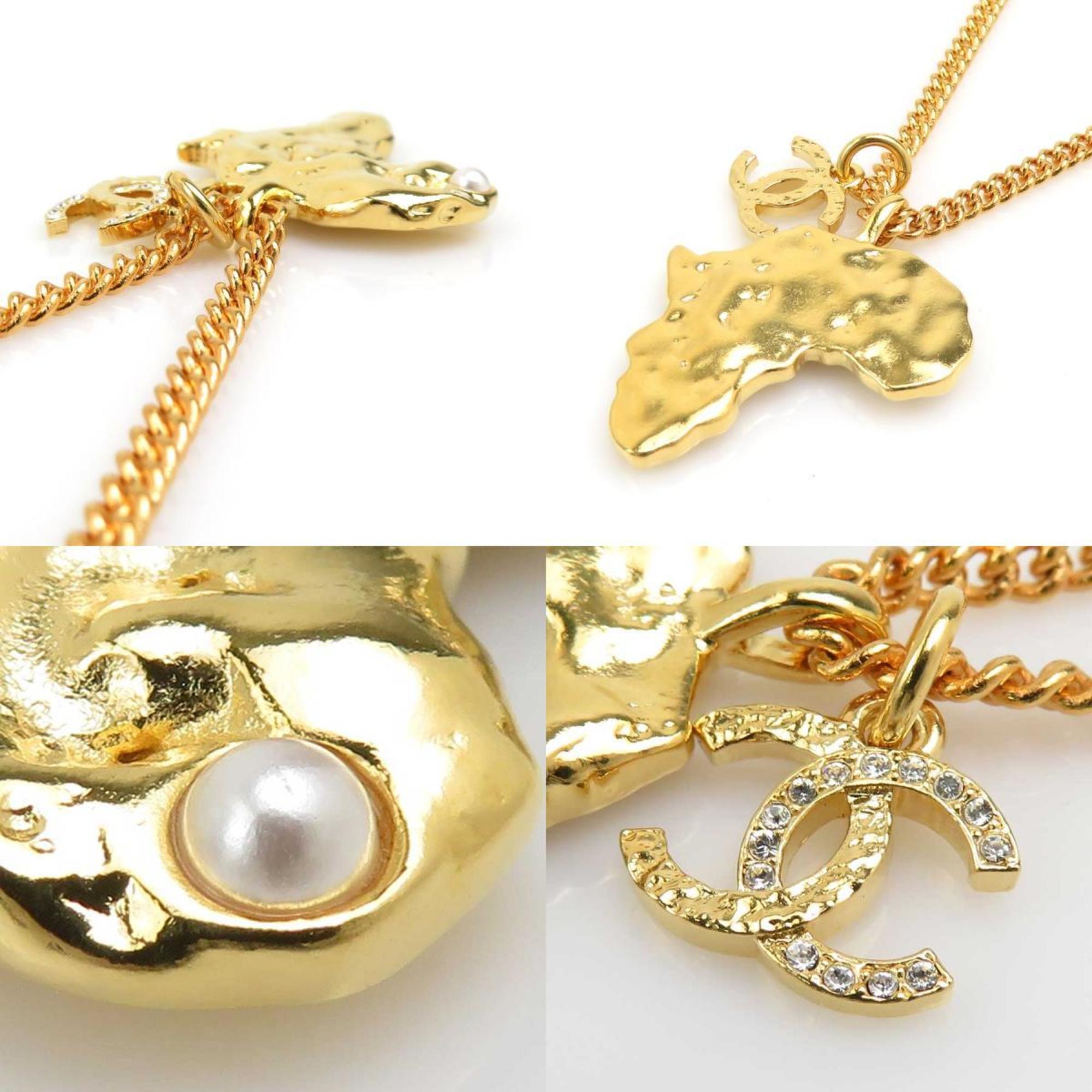 Pendant Necklace Metal Gold