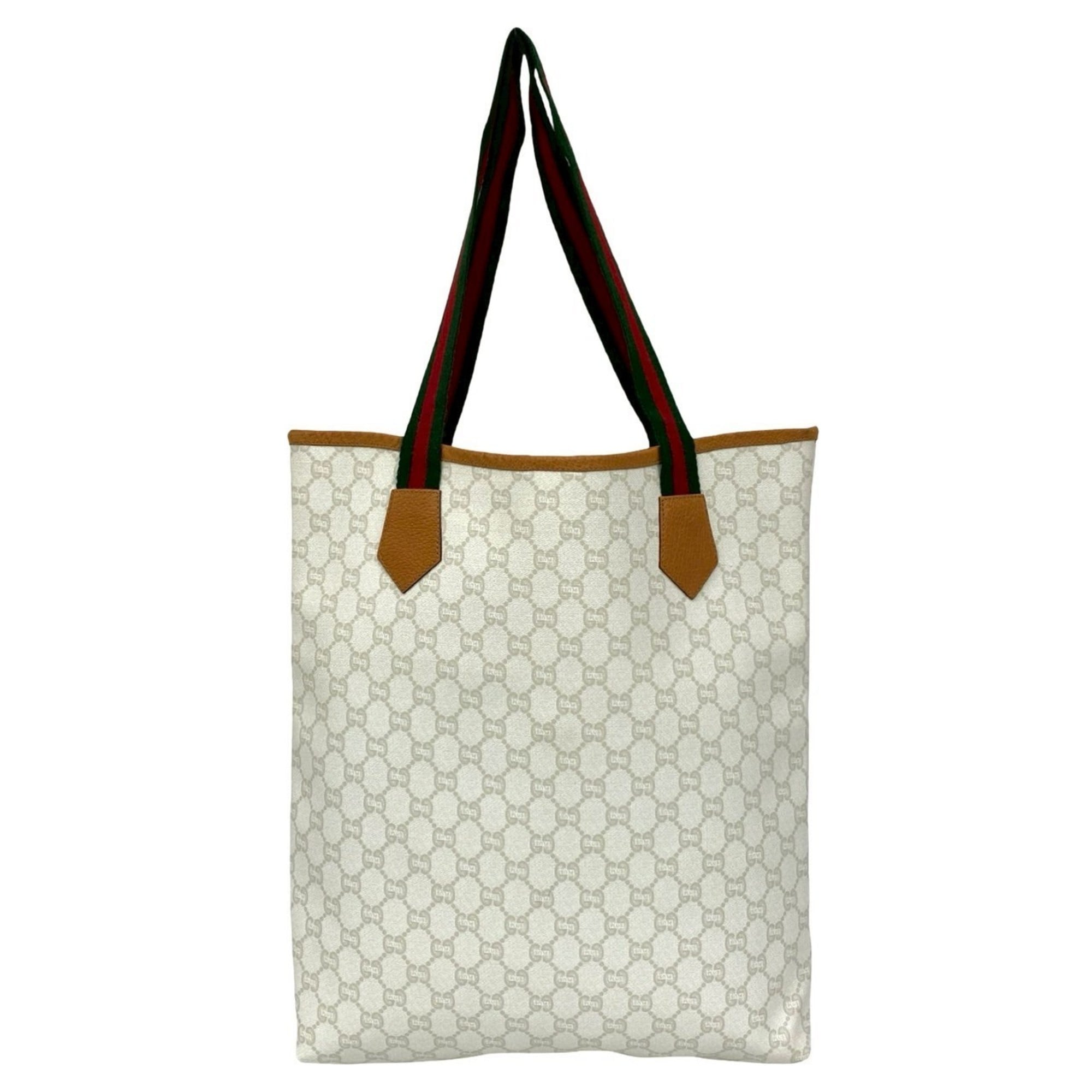 Vintage Web Strap Tote GG Coated Canvas Medium