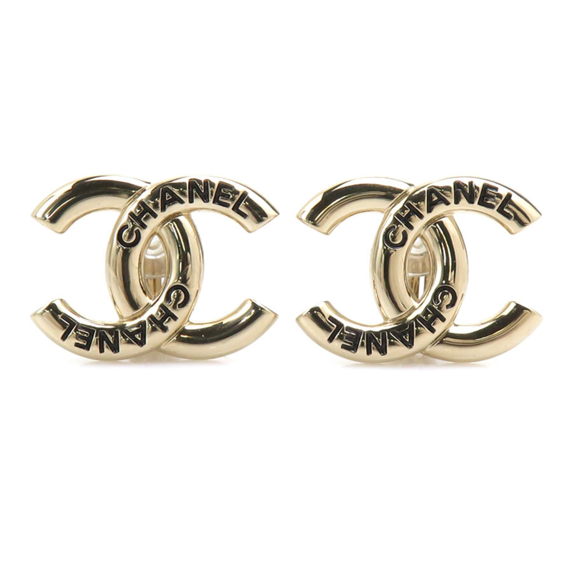 Earrings Gold-Tone Metal