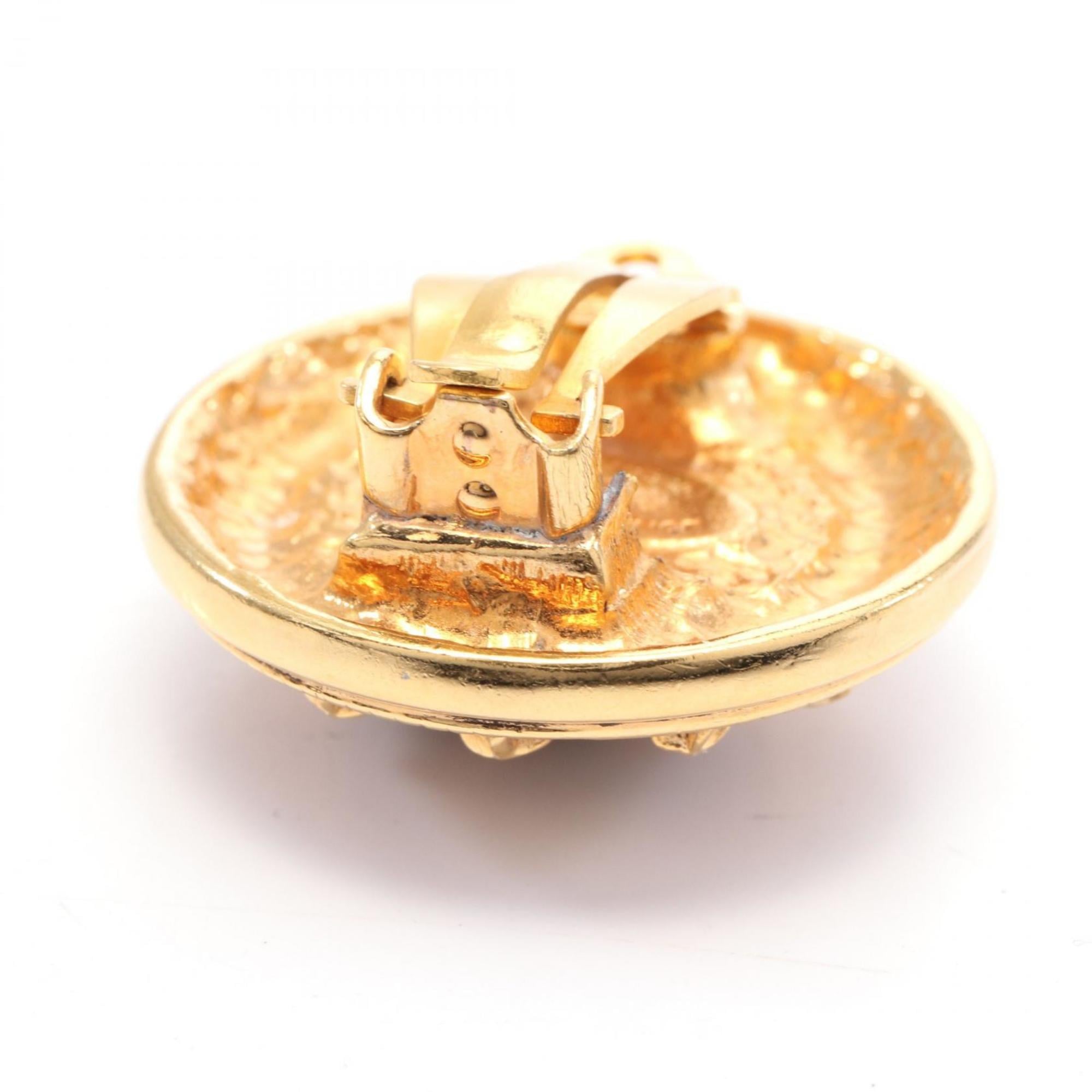 Clip-On Earrings Clip-On Gold-Tone Metal