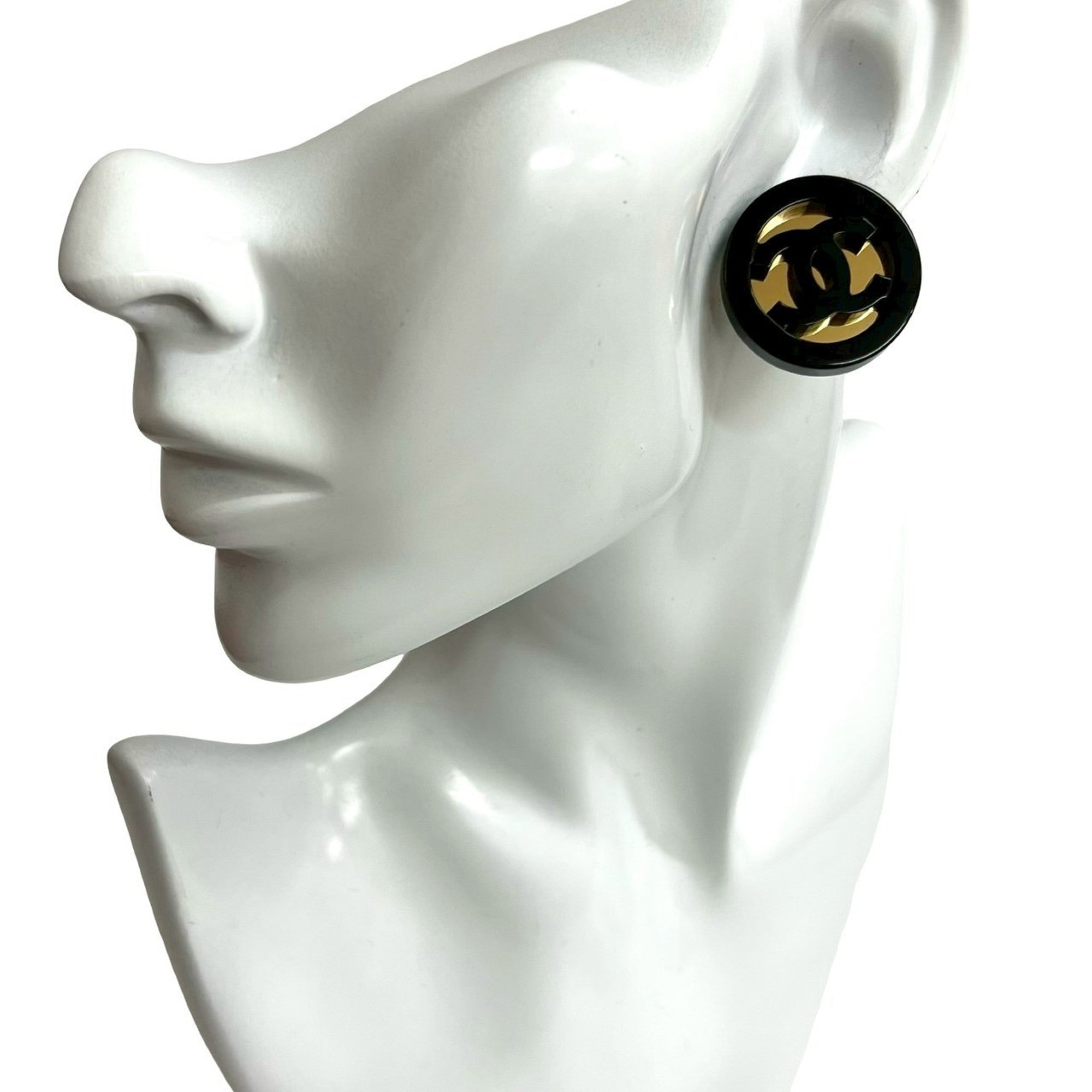 CC Logo Earrings Metal