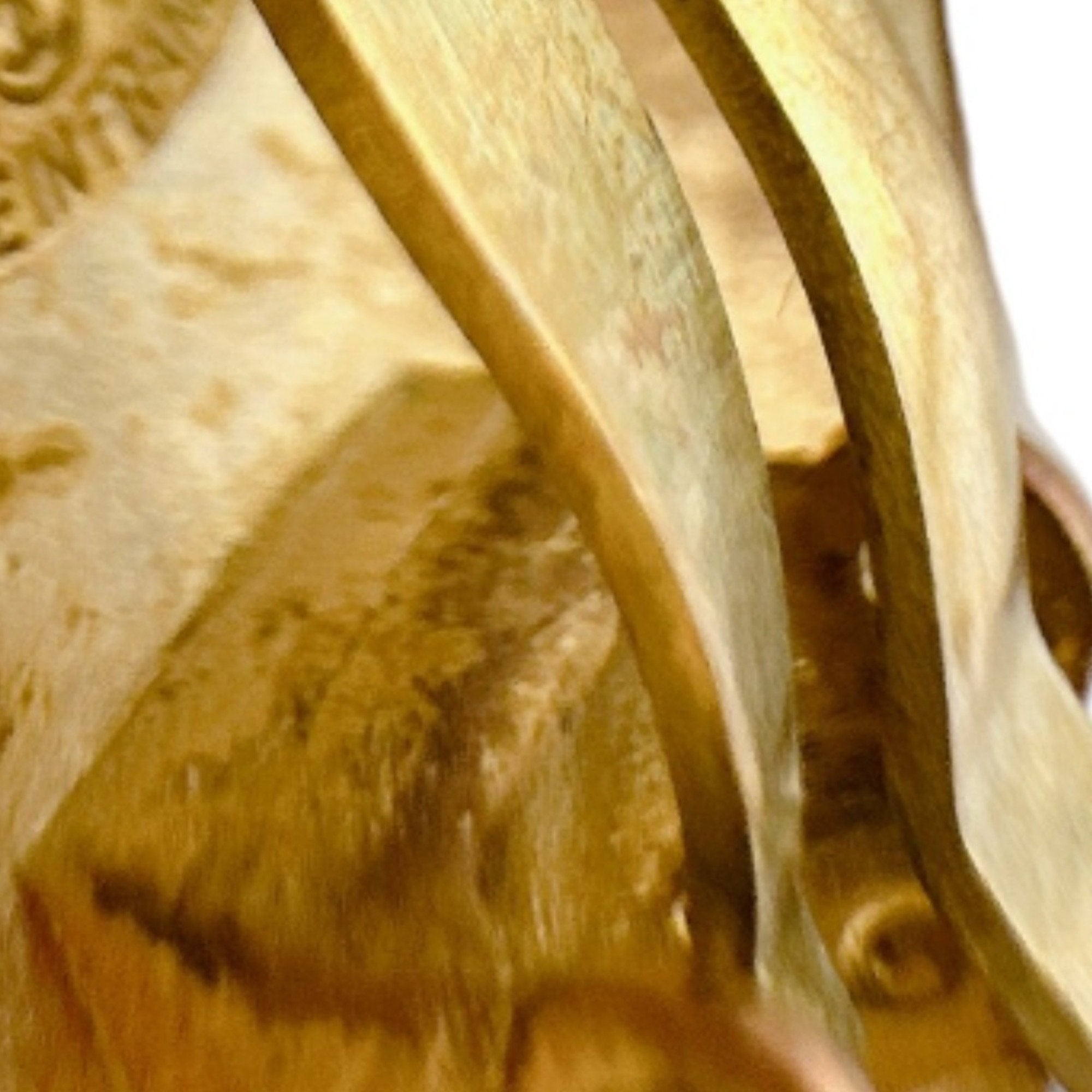 Vintage Earrings Gold-Tone Metal