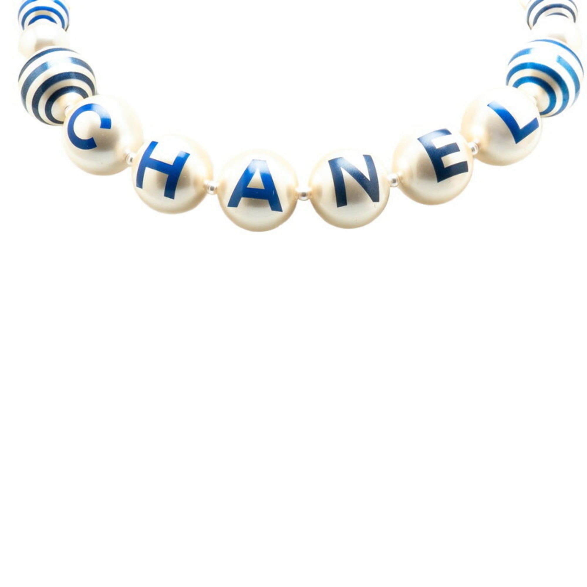 CC Logo Pendant Necklace Metal