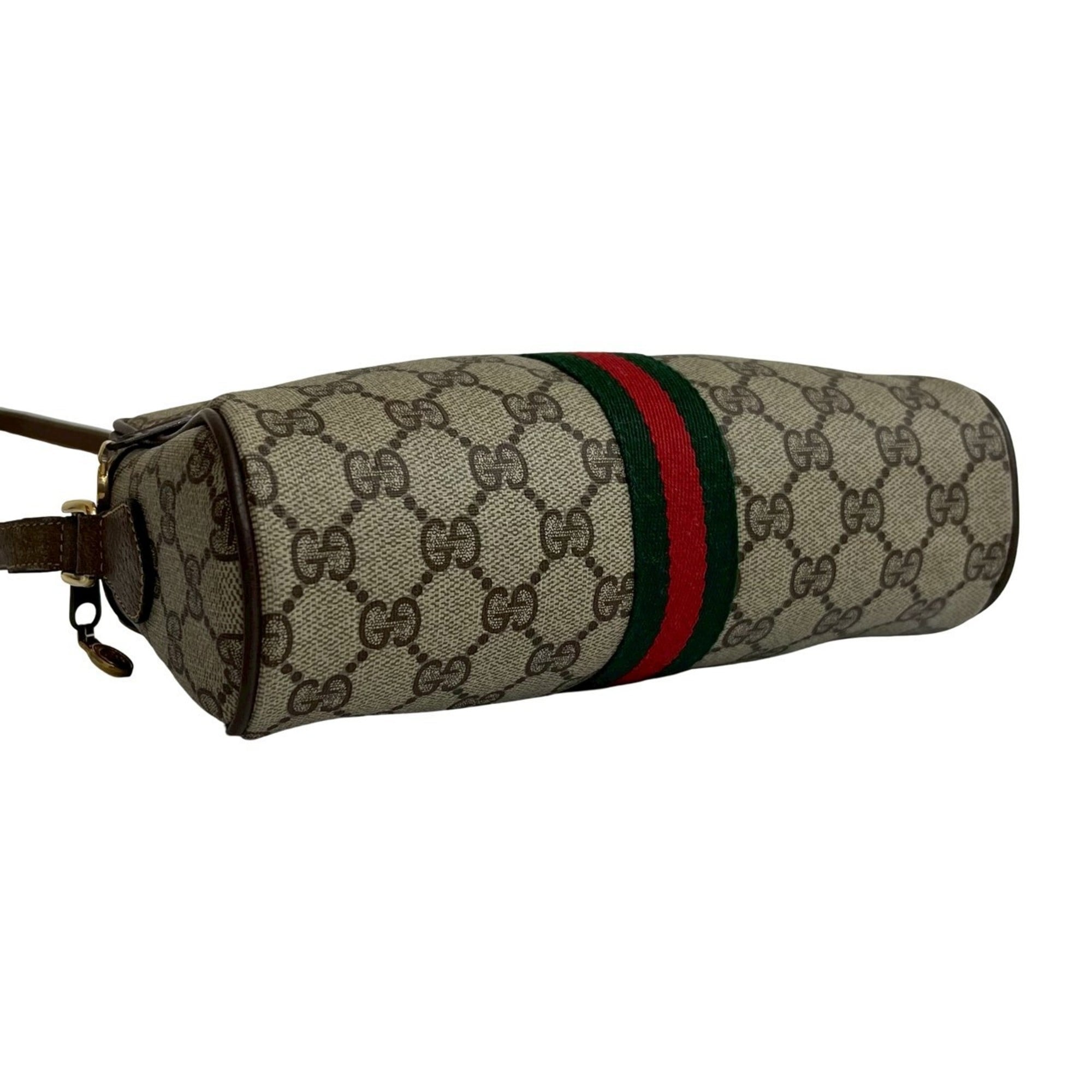 Ophidia Shoulder Bag GG Coated Canvas Small