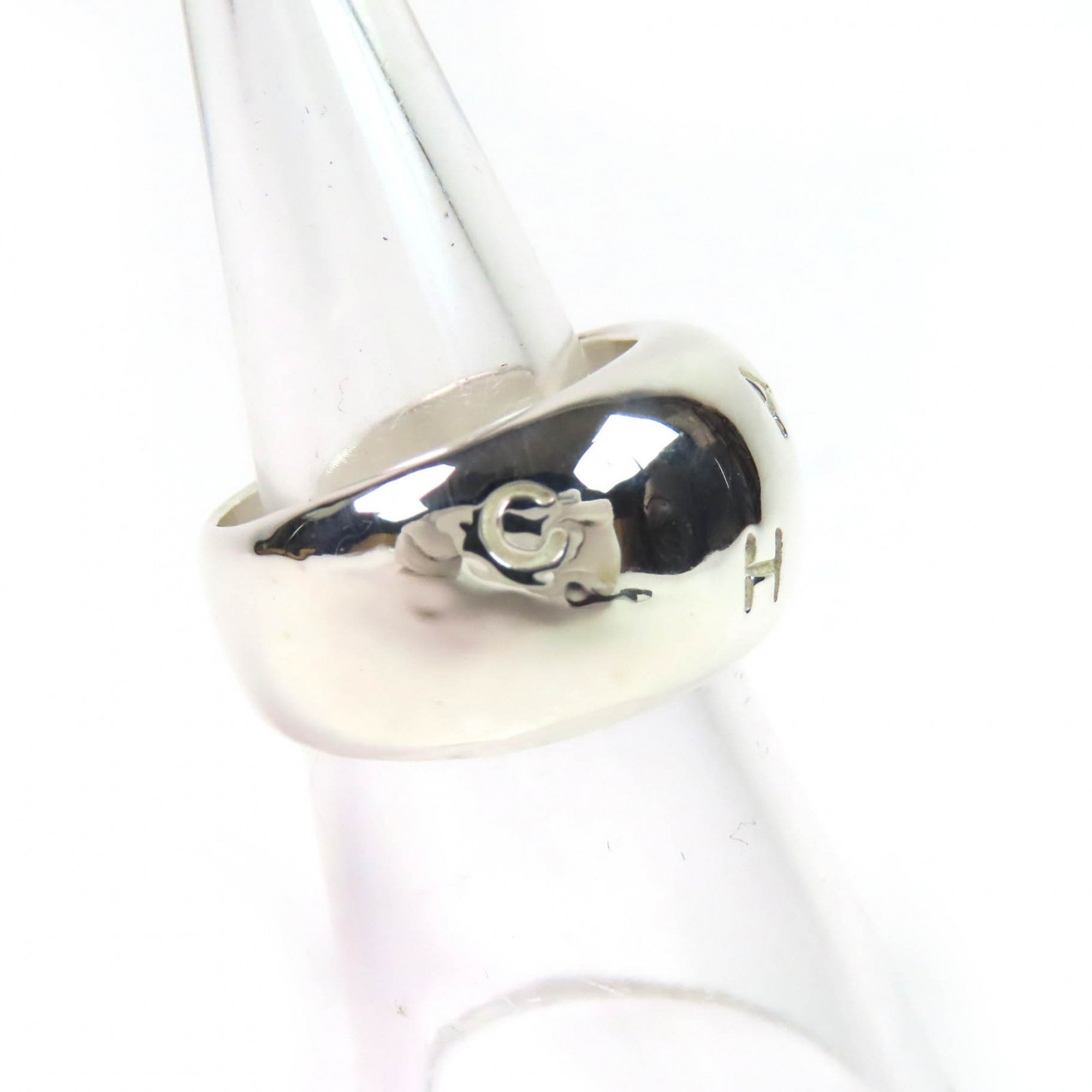 Ring Sterling Silver Wide Engraved