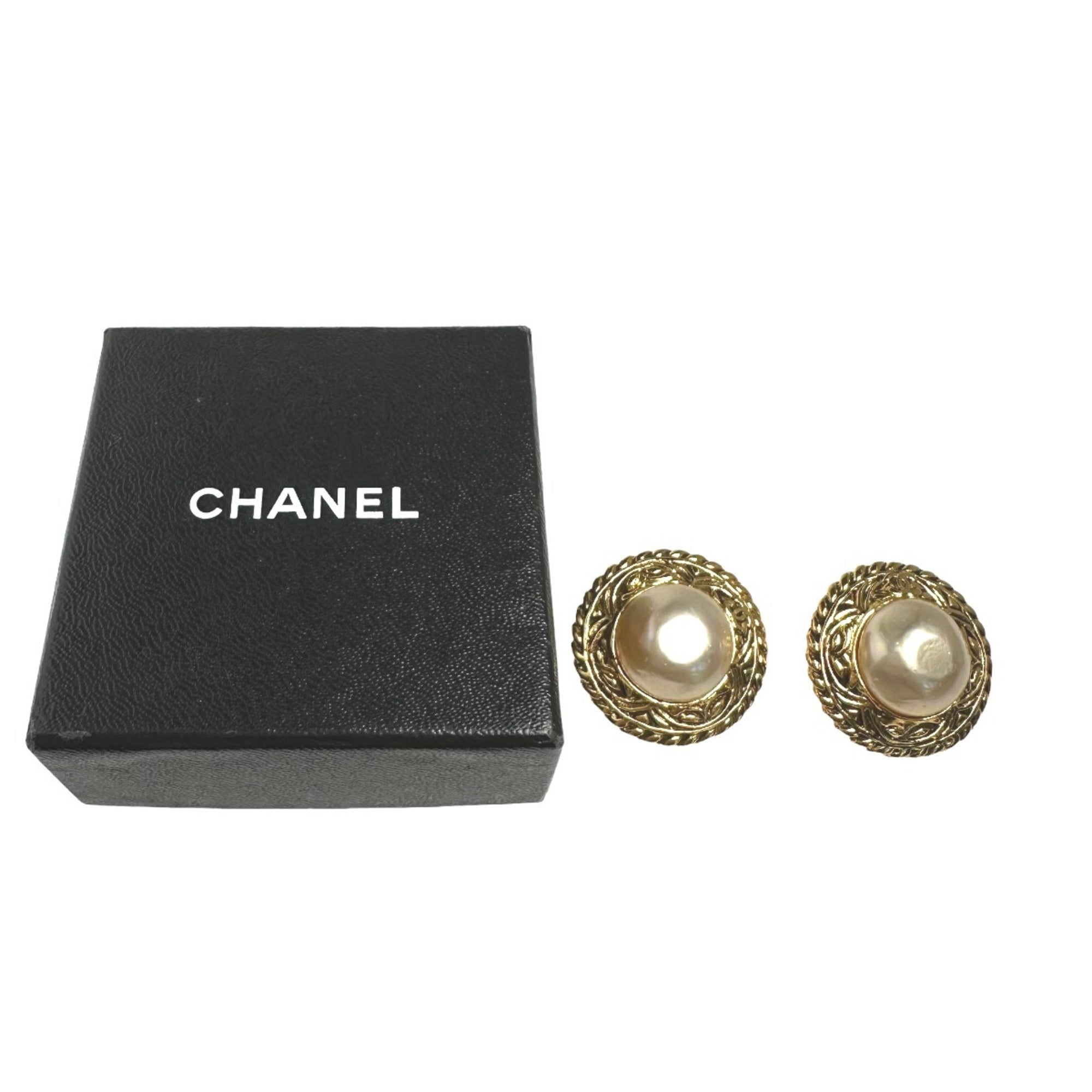 Earrings Gold-Tone Metal