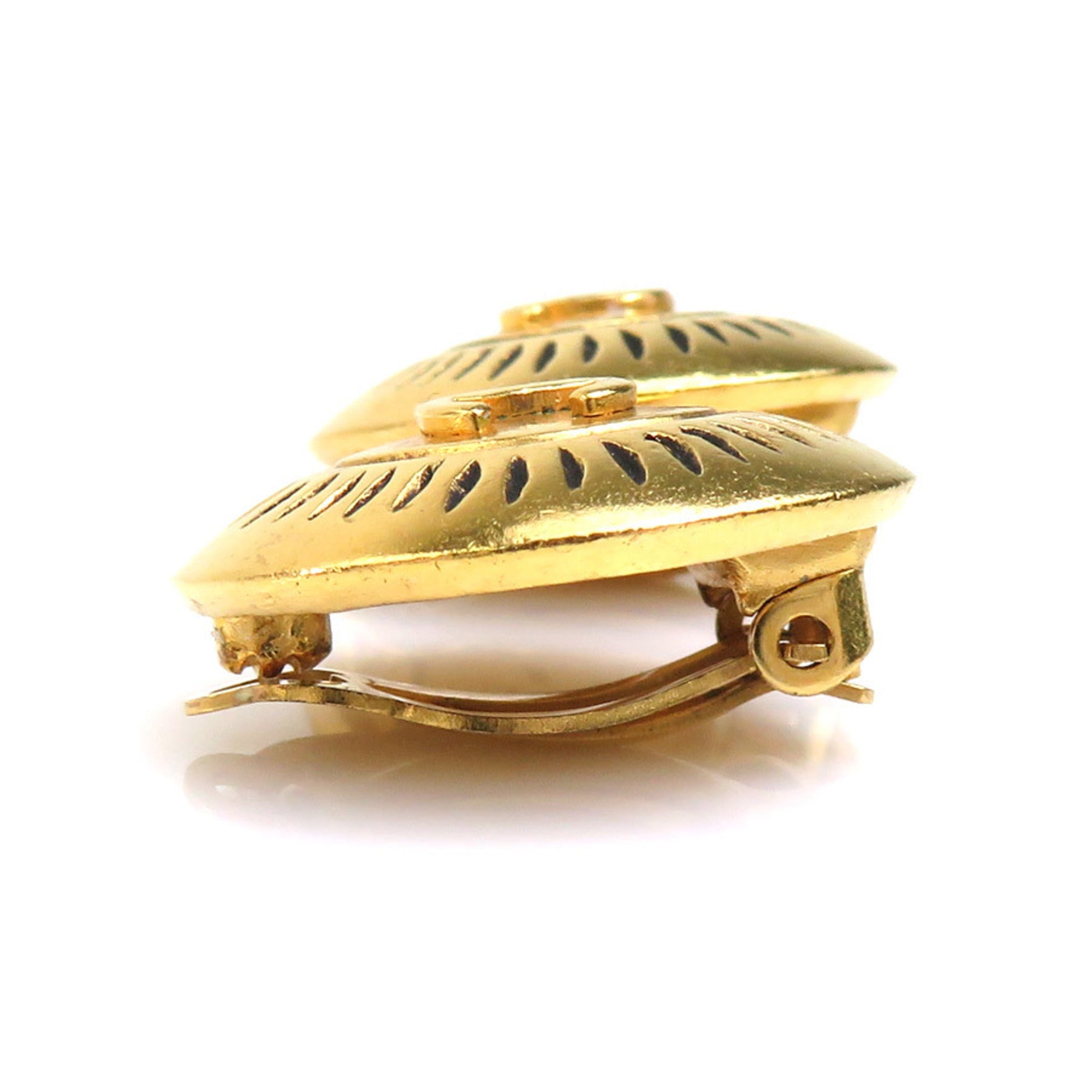 Earrings Gold-Tone Metal
