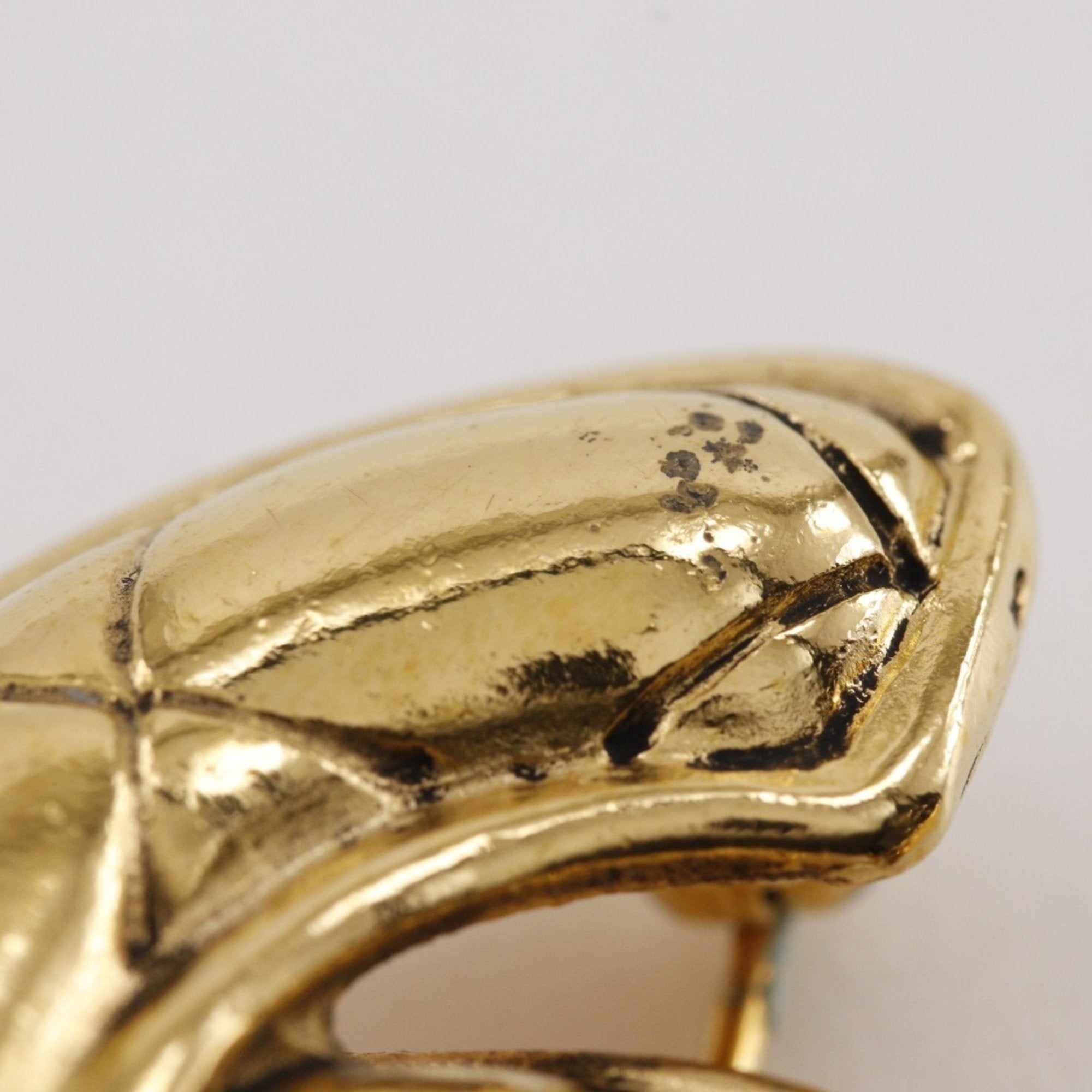 CC Logo Brooch Metal