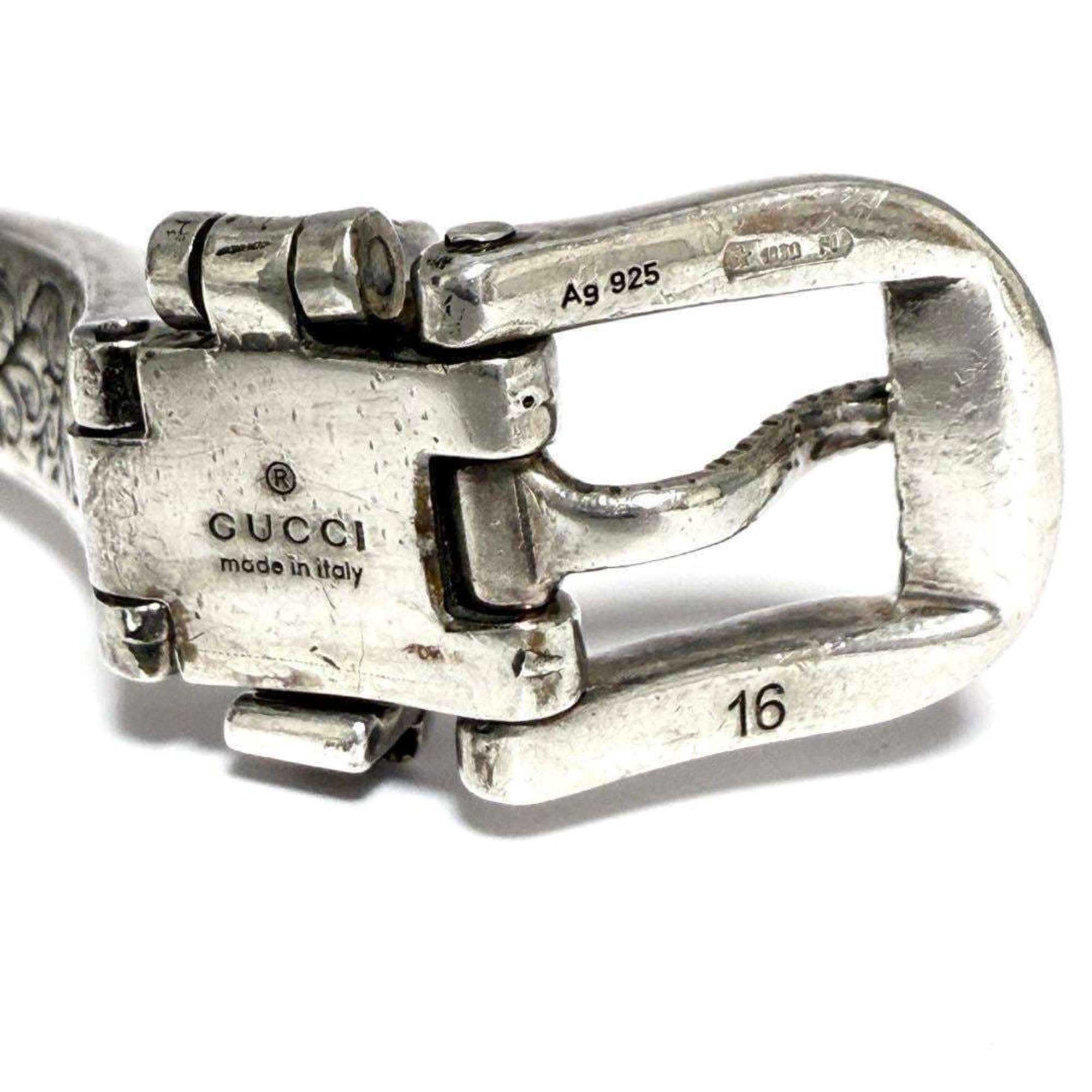 Tiger Head Bracelet Sterling Silver