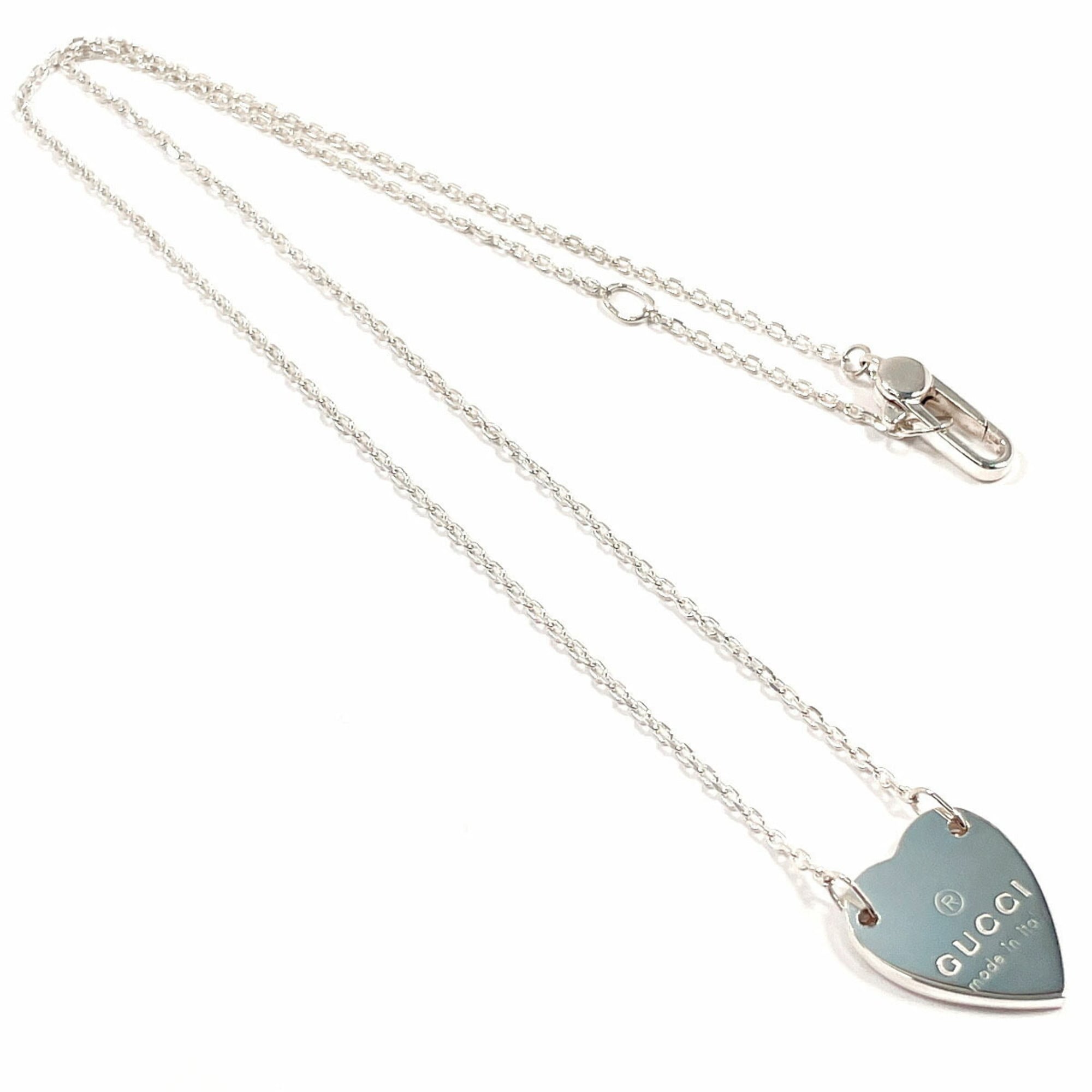Trademark Heart Pendant Necklace Sterling Silver