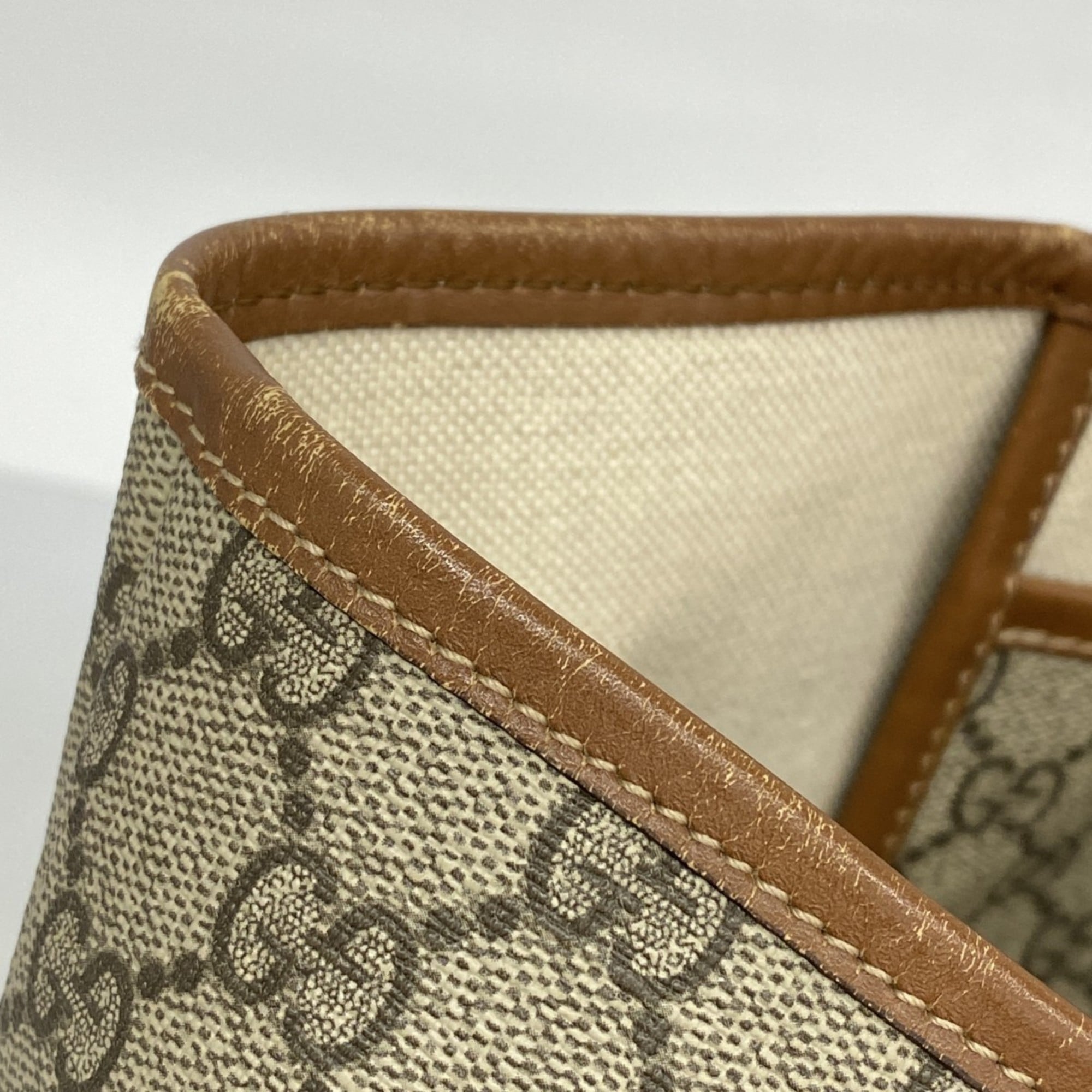 Web Loop Tote GG Coated Canvas Medium