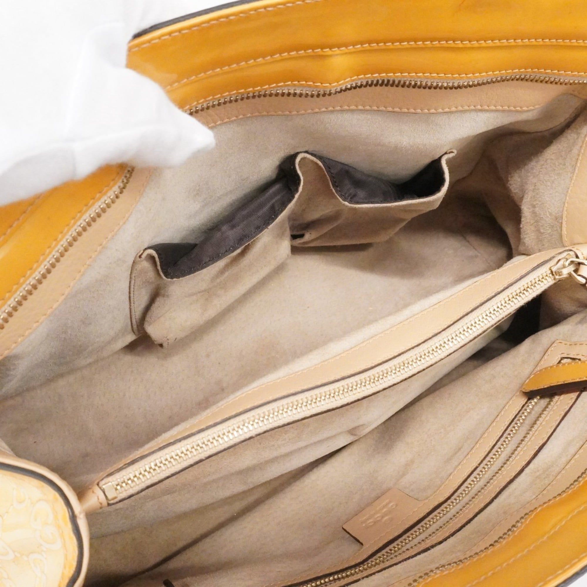 Mayfair Satchel Guccissima Leather Medium