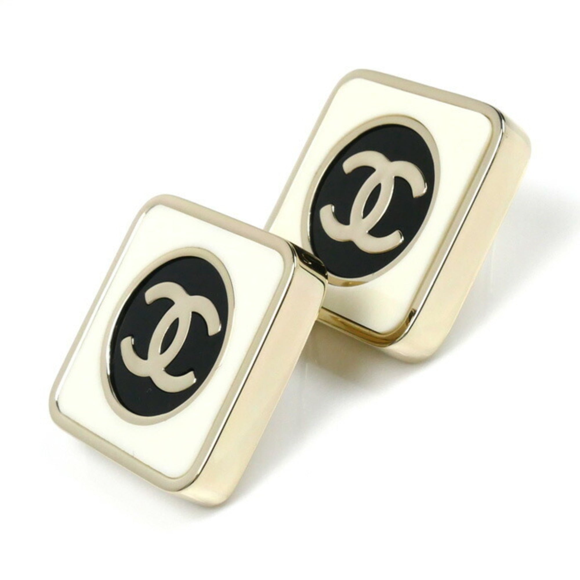 CC Logo Earrings Metal