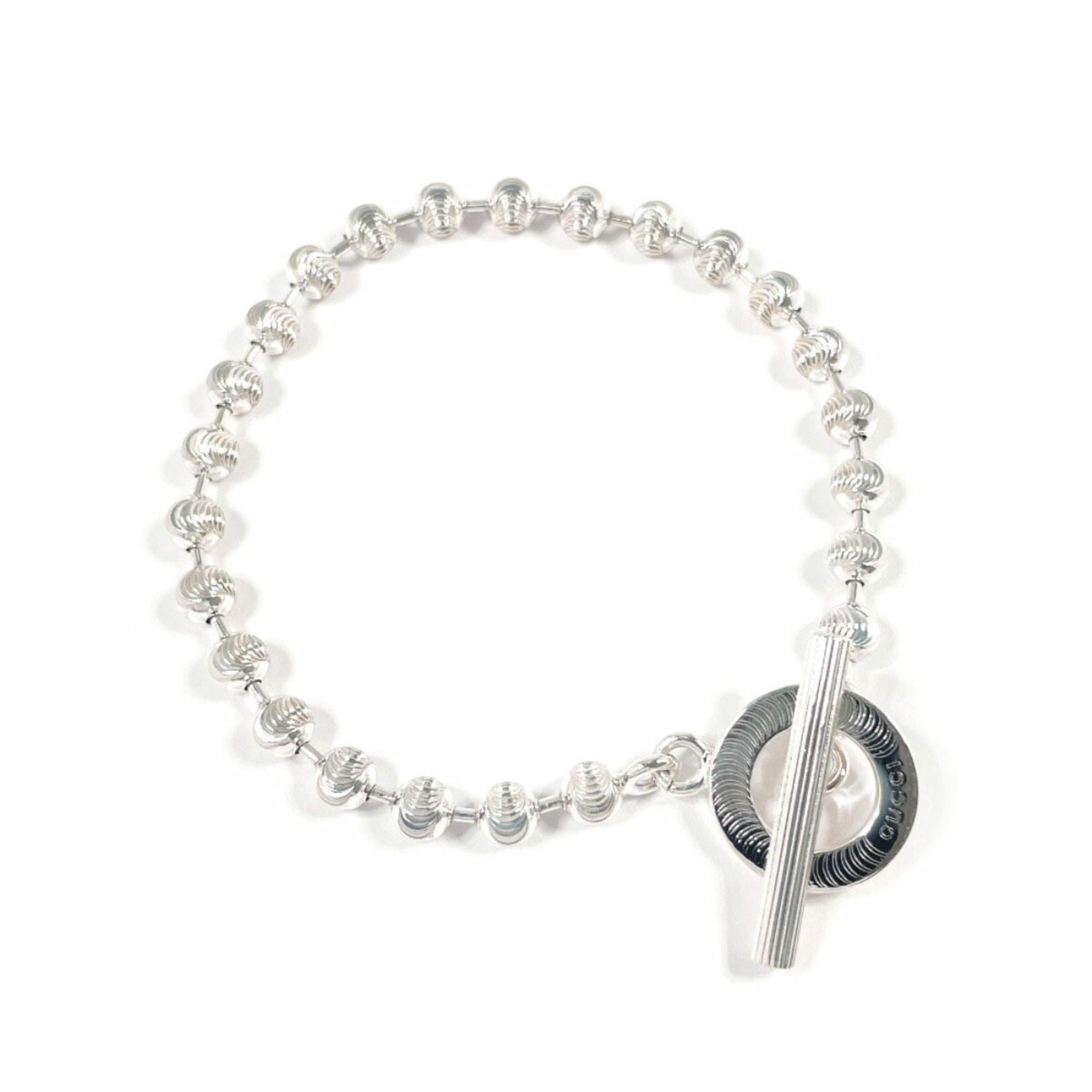 Ball Chain Bracelet Sterling Silver