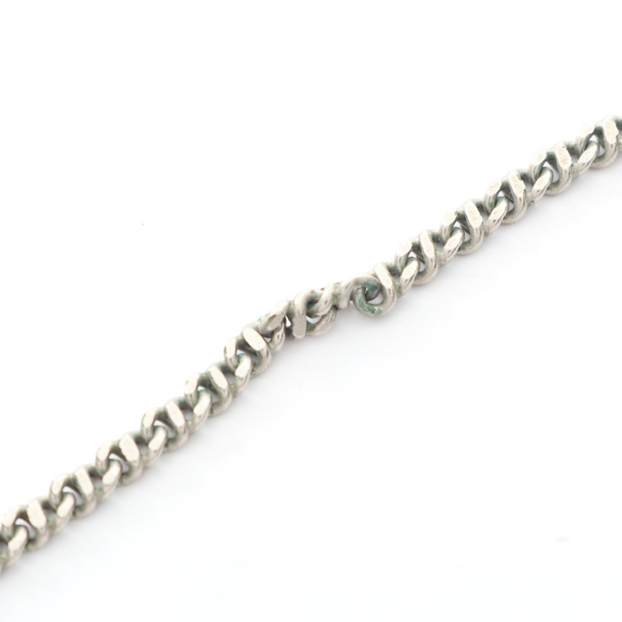 Pendant Necklace Stainless Steel and Artificial Pearl and Rhinestone