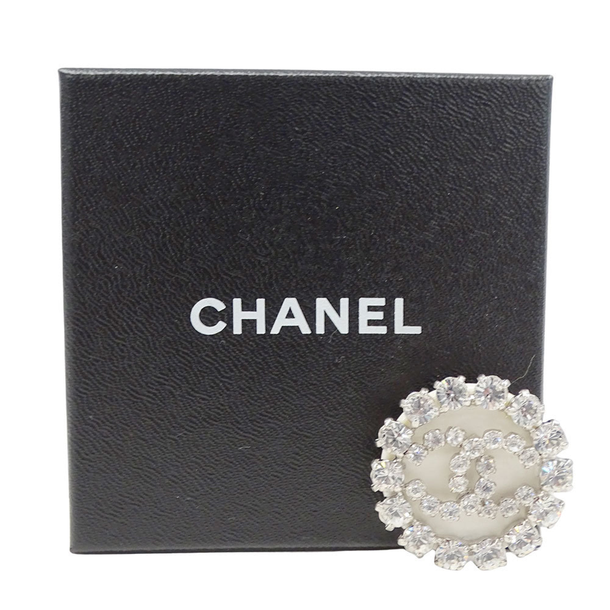 CC Logo Brooch Sterling Silver