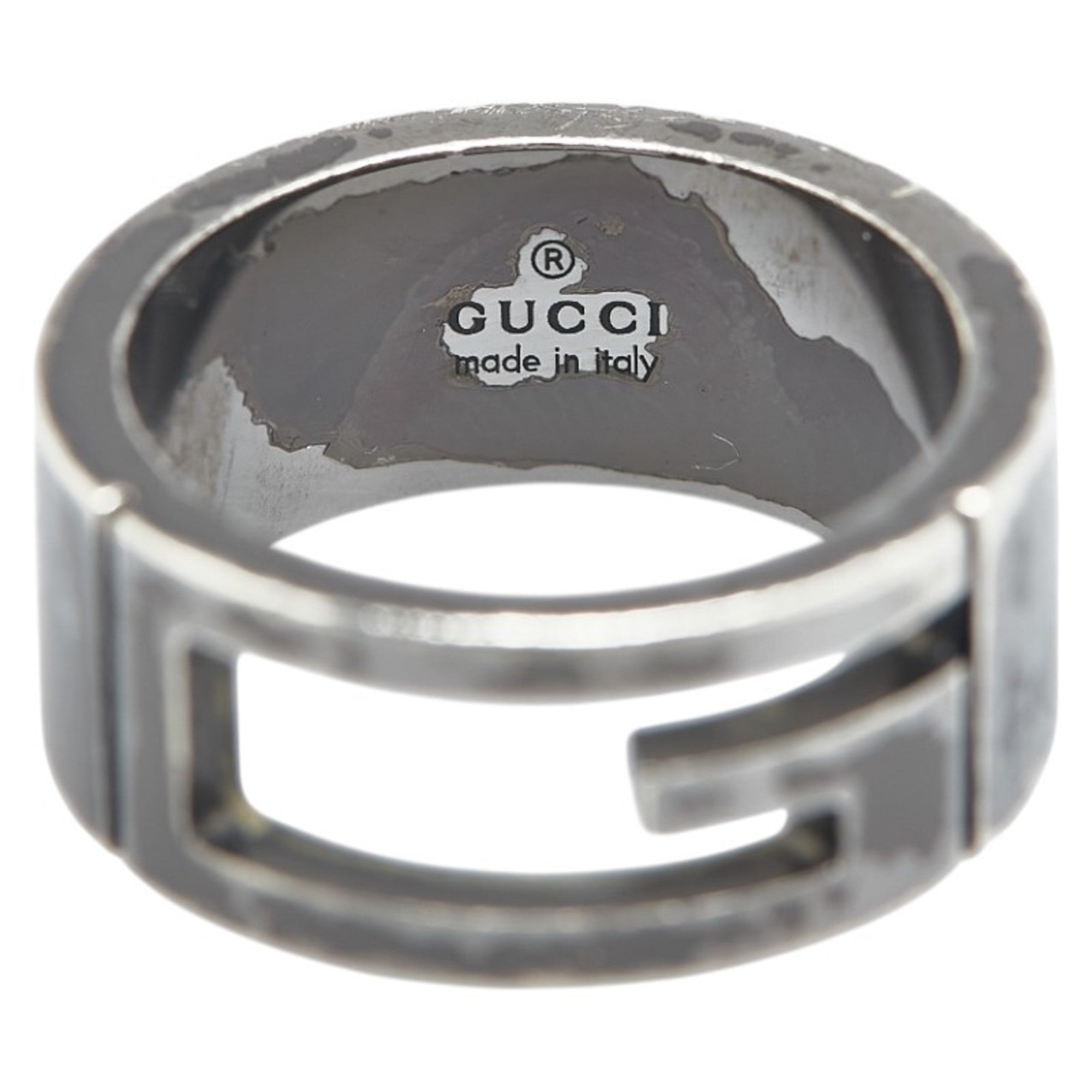 G Open Ring Sterling Silver