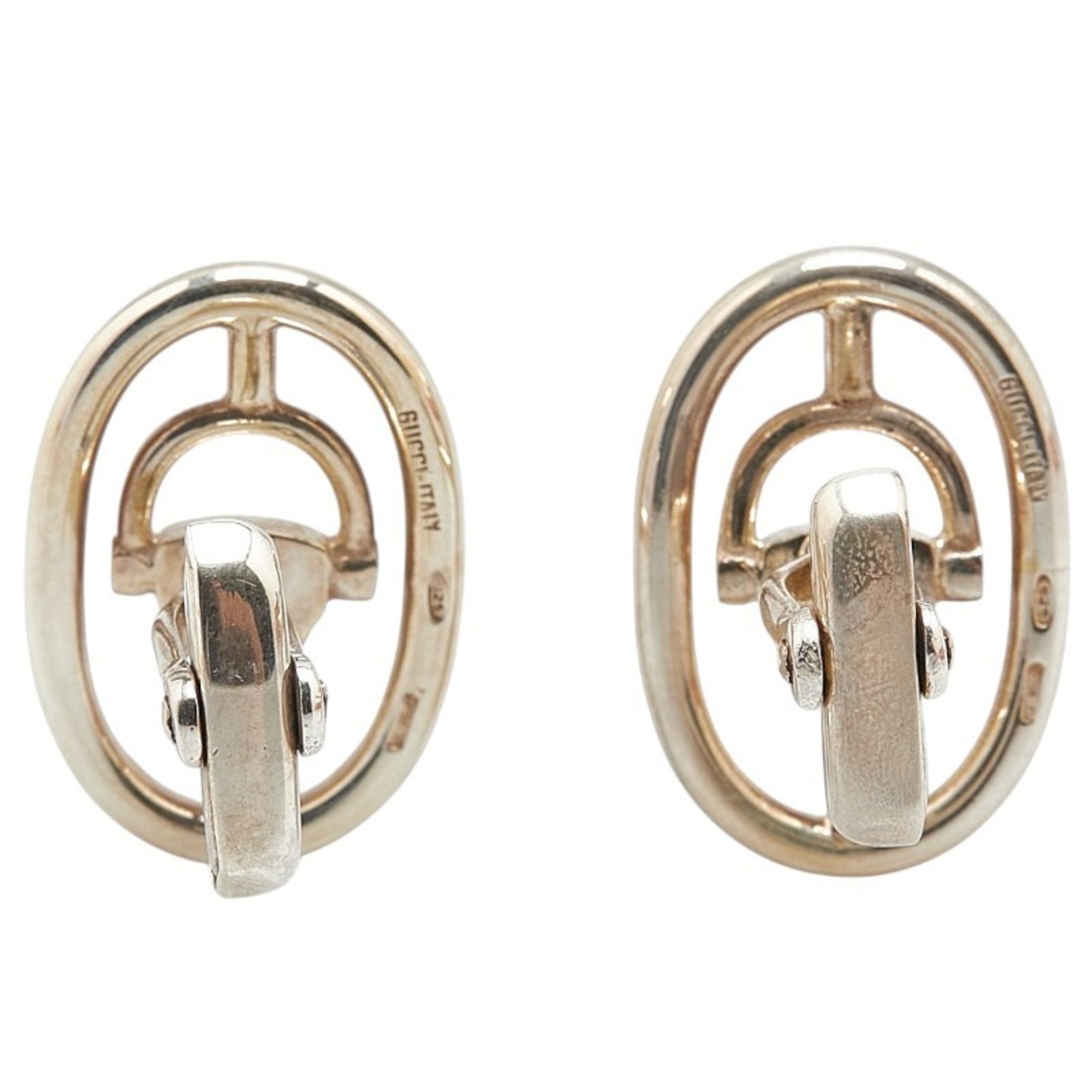 Horsebit Cufflinks Sterling Silver Bracelet