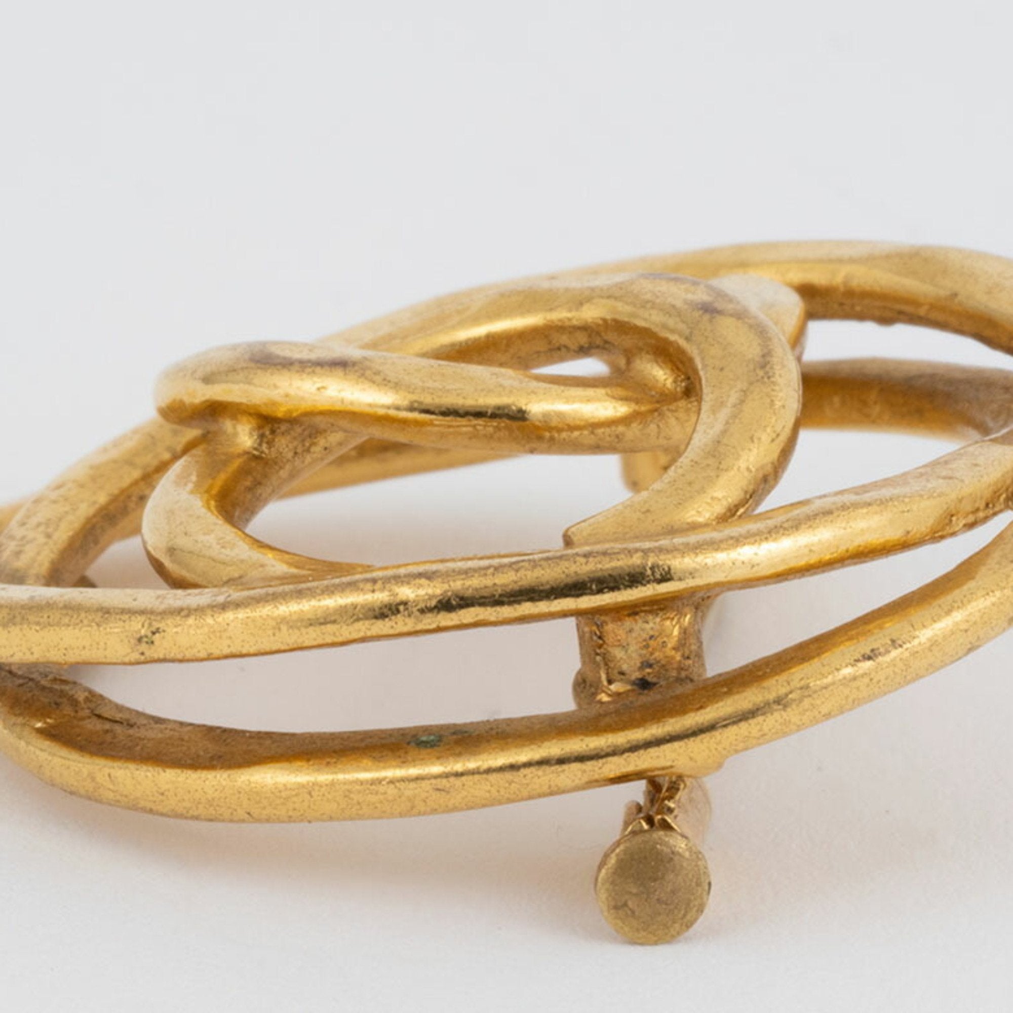 Brooch Metal Oval