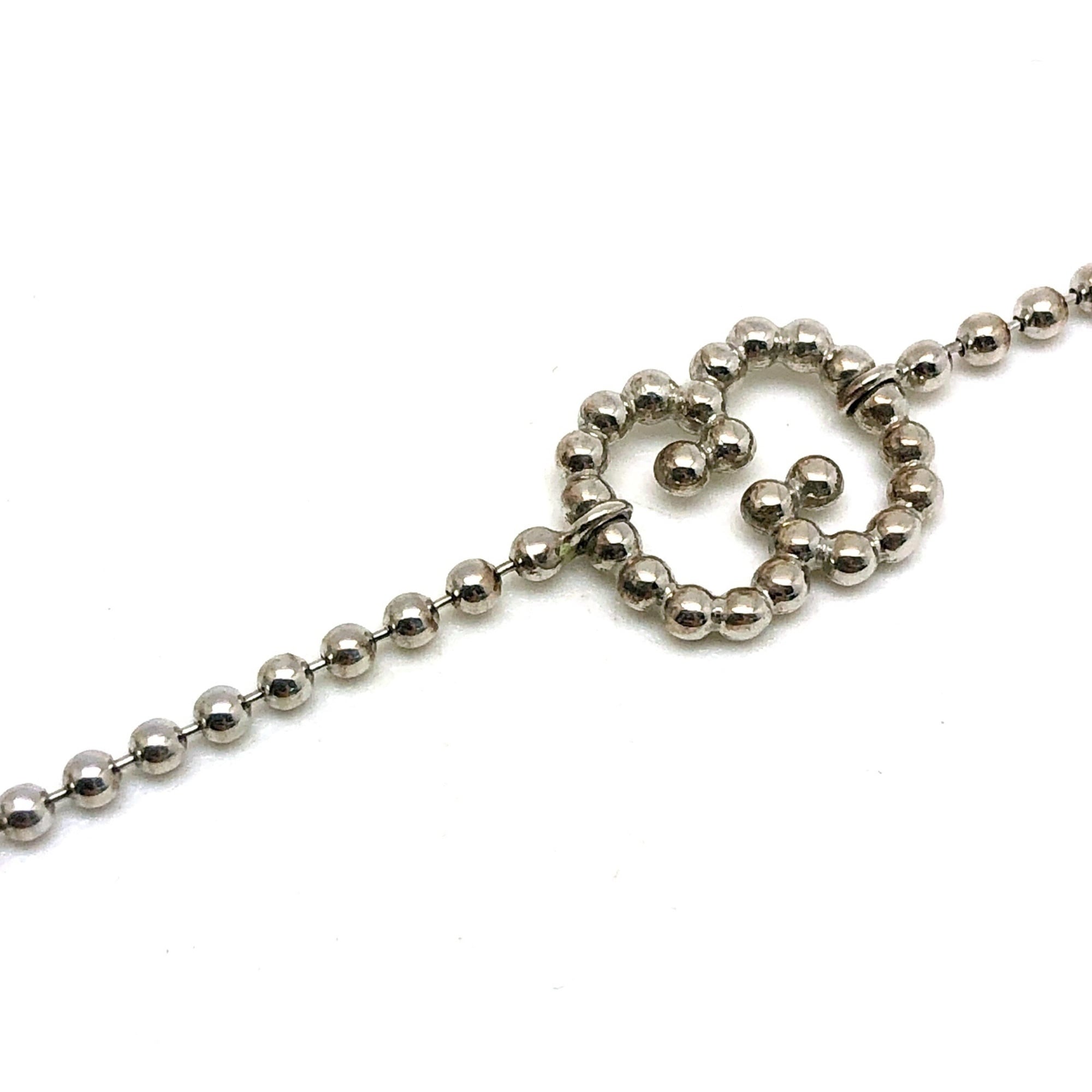 Ball Chain and Heart Bracelet Sterling Silver