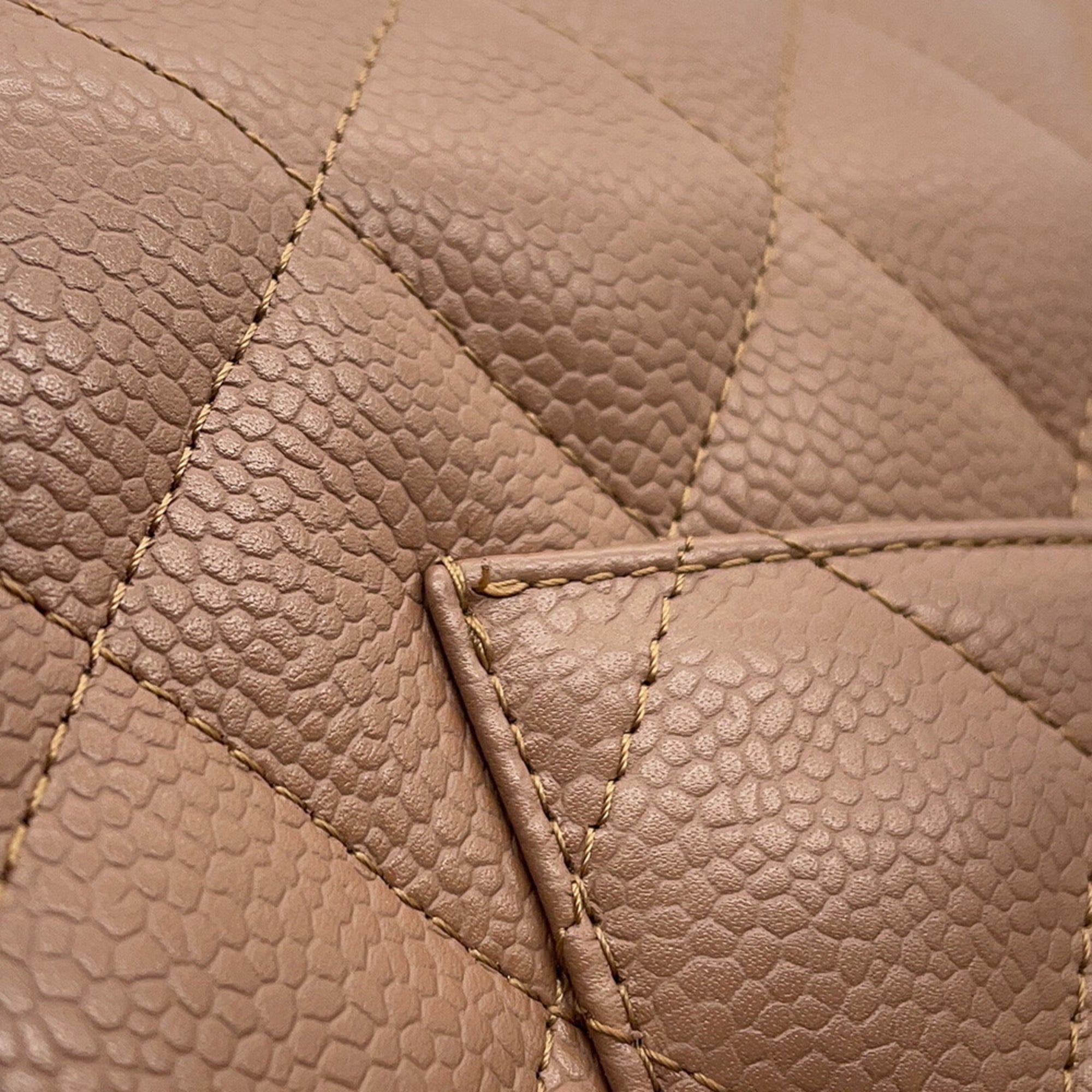 Classic Single Flap Bag Quilted Caviar Jumbo