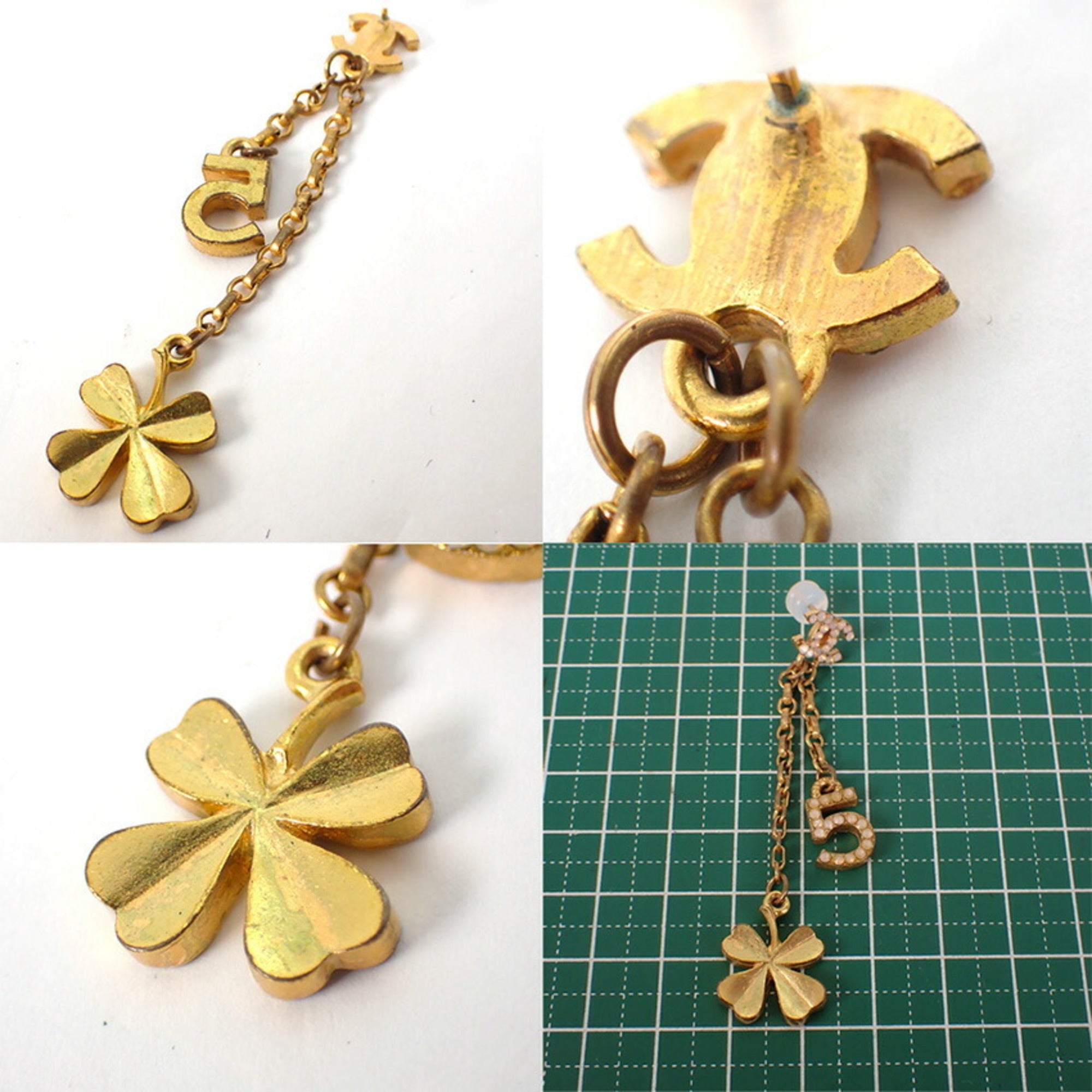 CC Logo Earrings Metal
