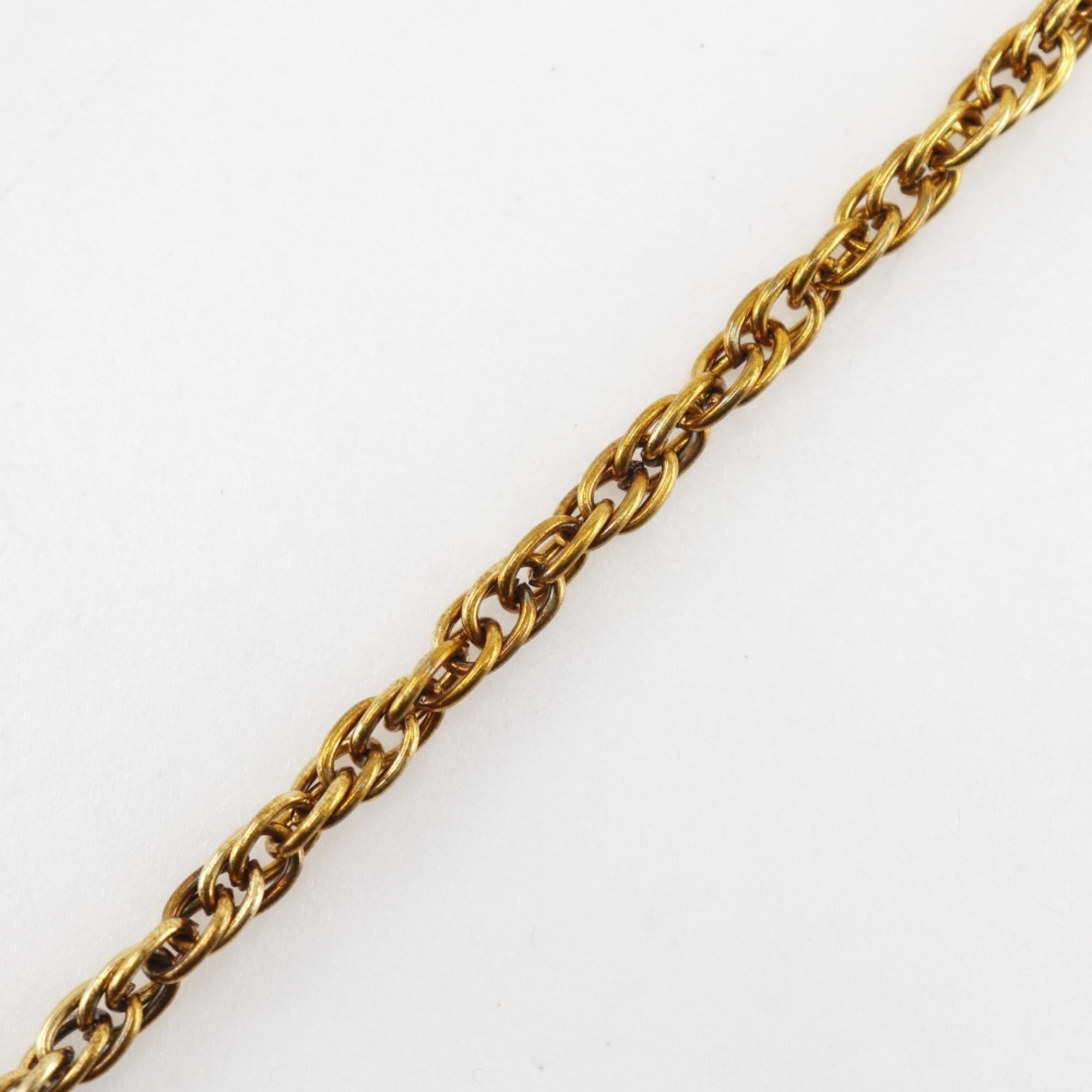 CC Logo Pendant Necklace Metal