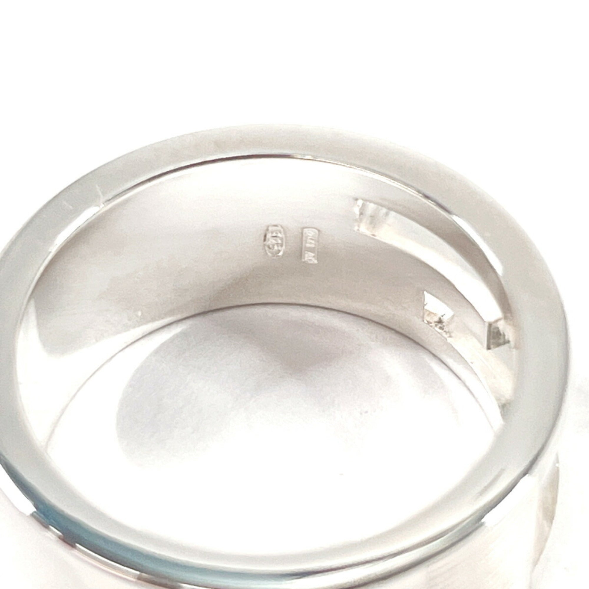 Cutout G Band Ring Sterling Silver