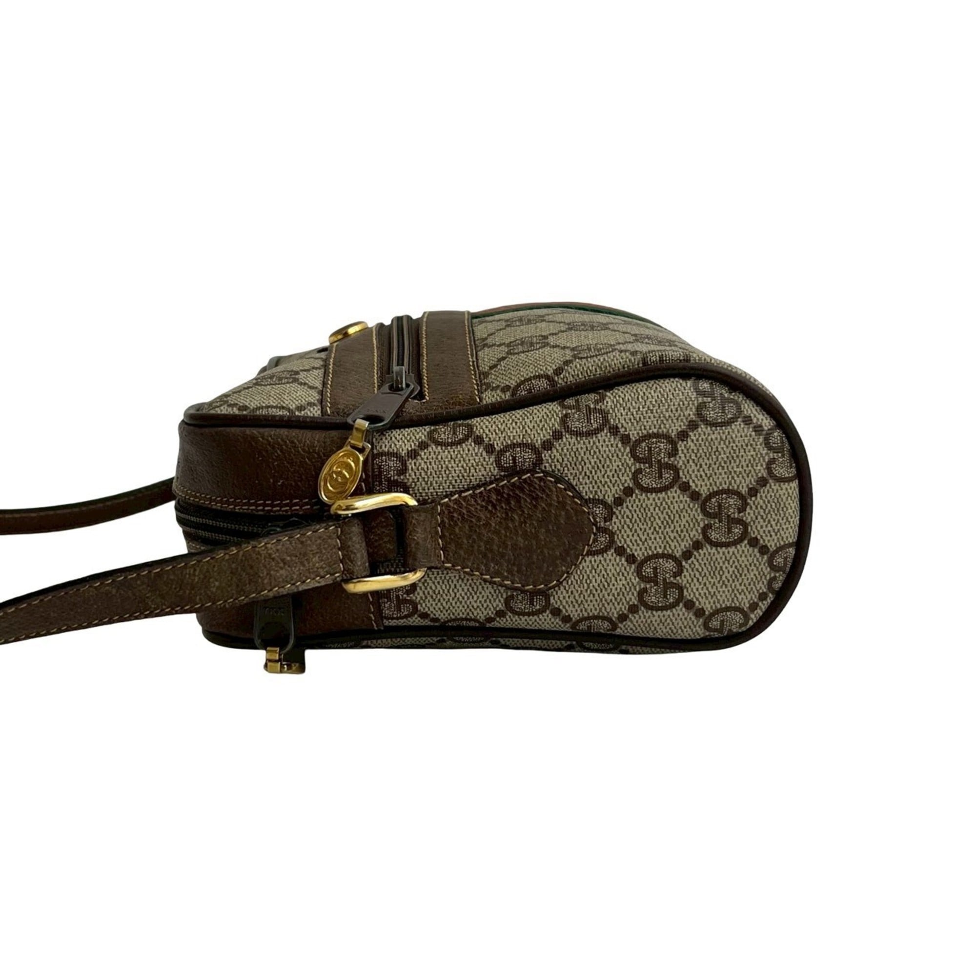 Ophidia Shoulder Bag GG Coated Canvas Small