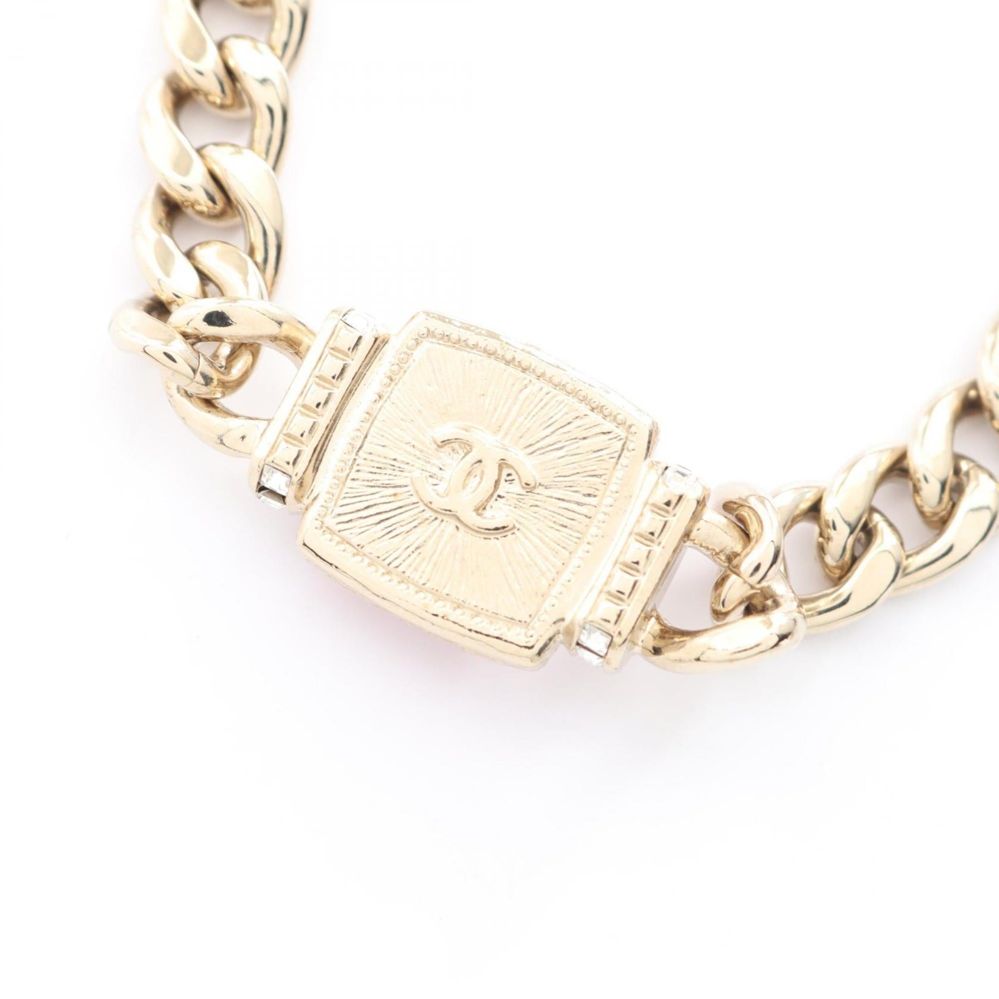 CC Logo Pendant Necklace Metal