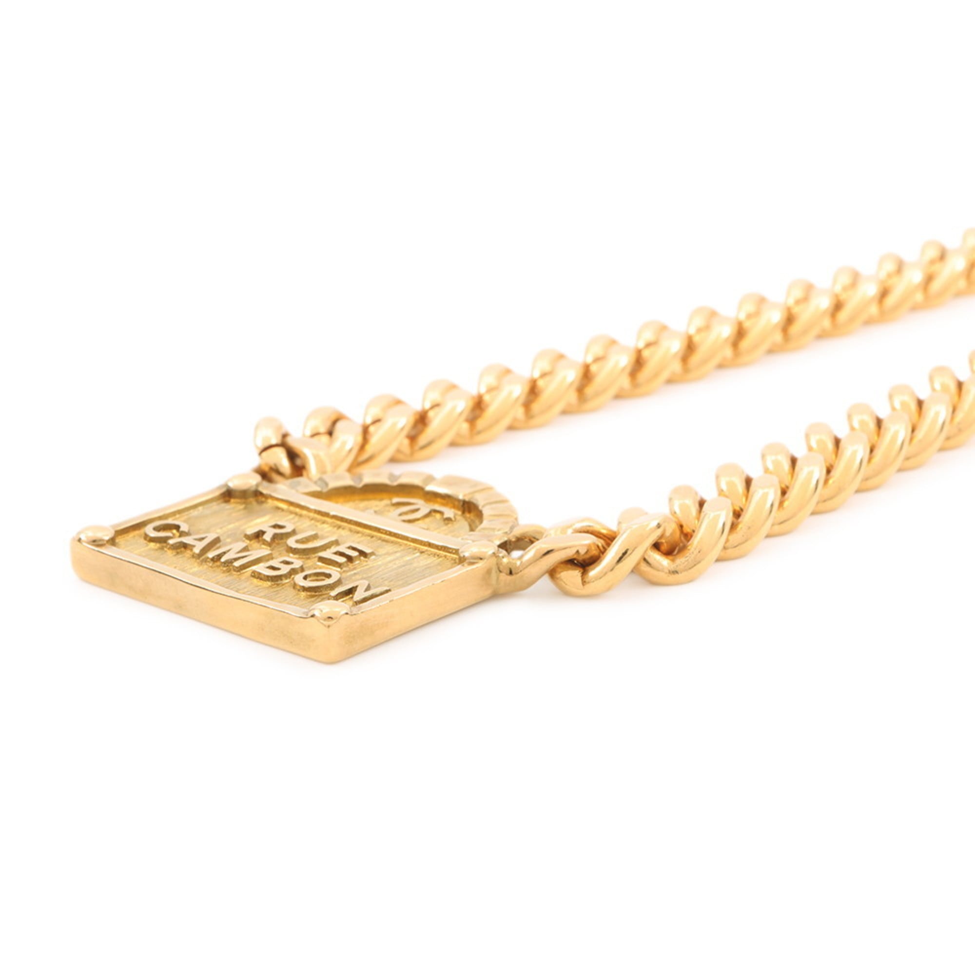 Rue Cambon Pendant Necklace Metal