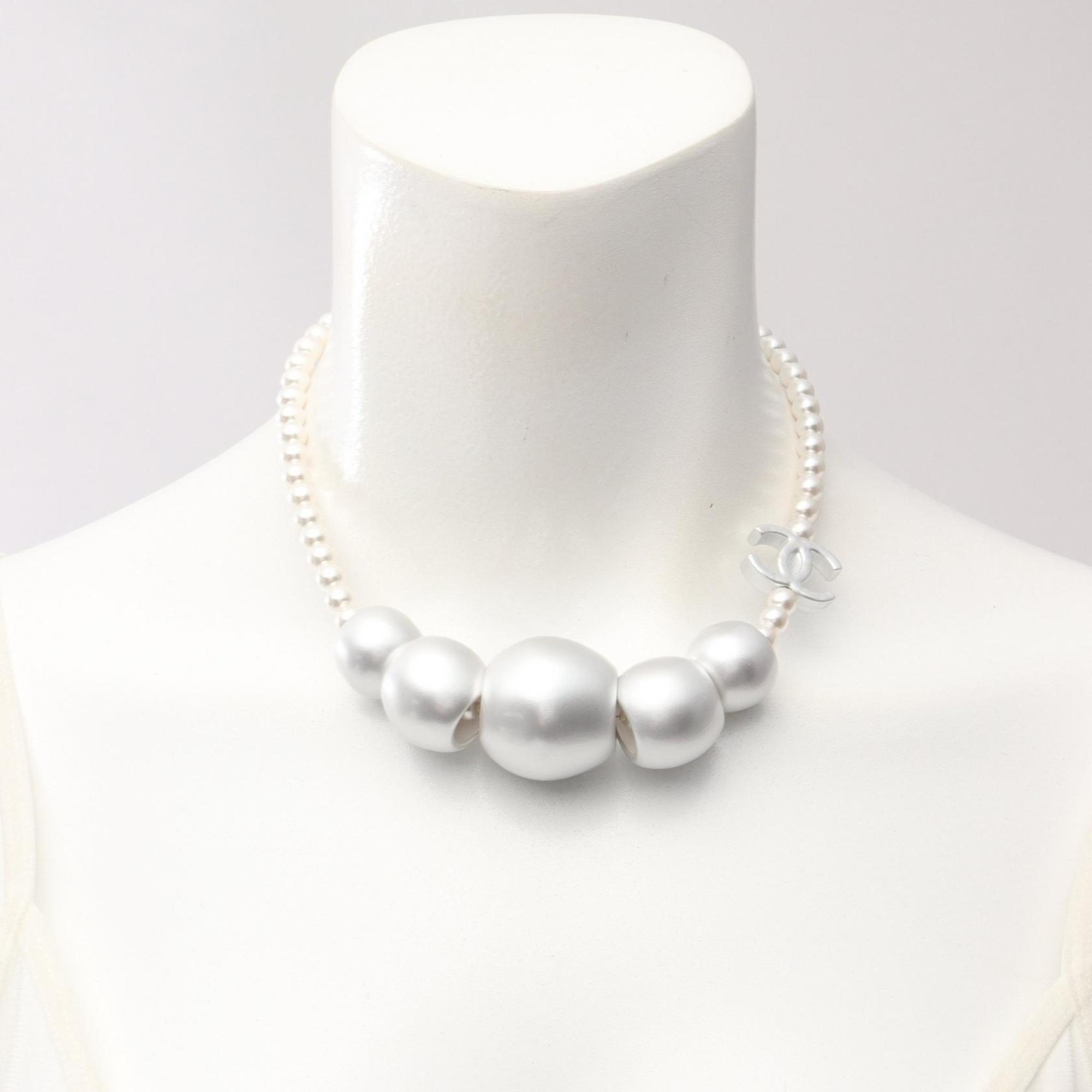 CC Logo Pendant Necklace Sterling Silver