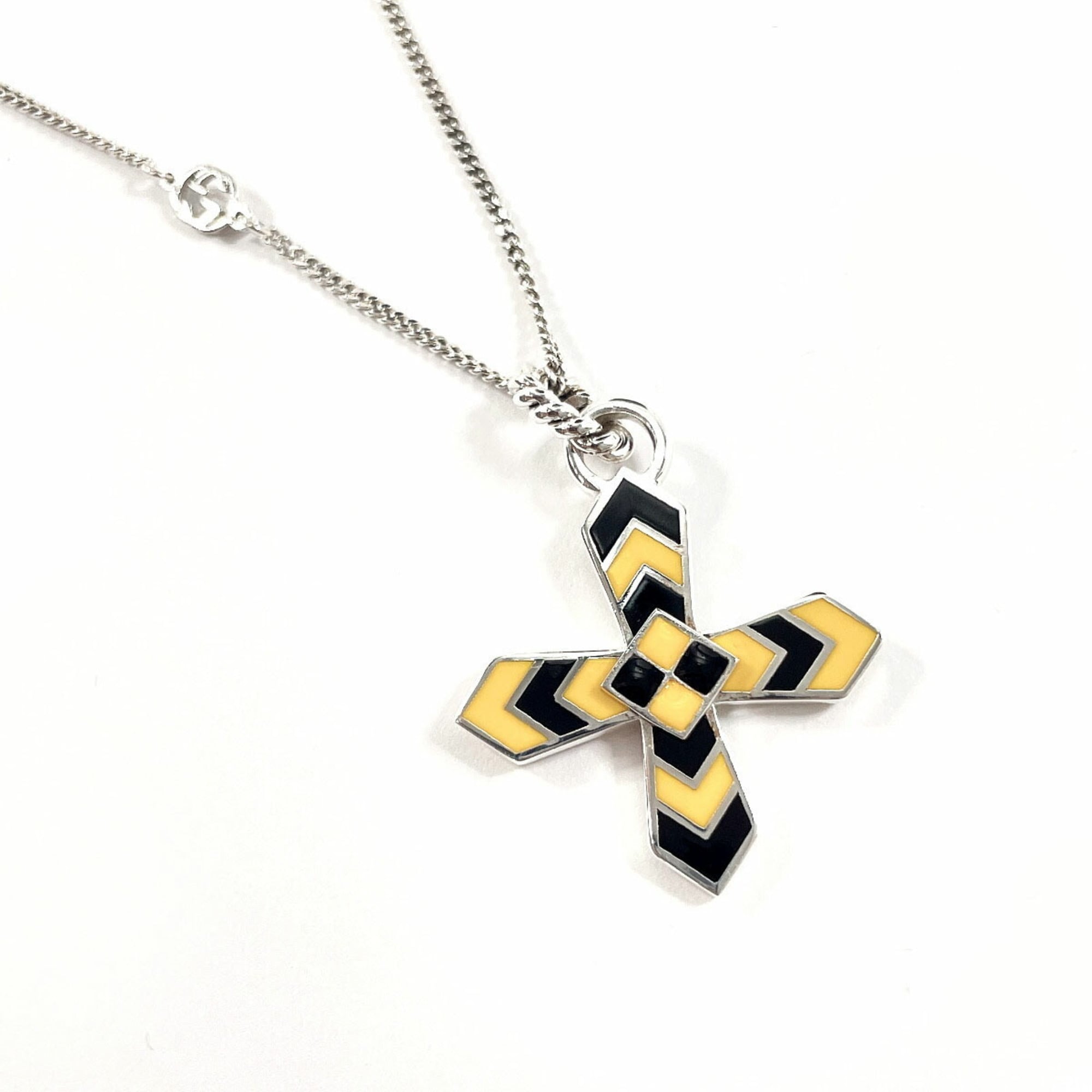 Cross Pendant Necklace Sterling Silver